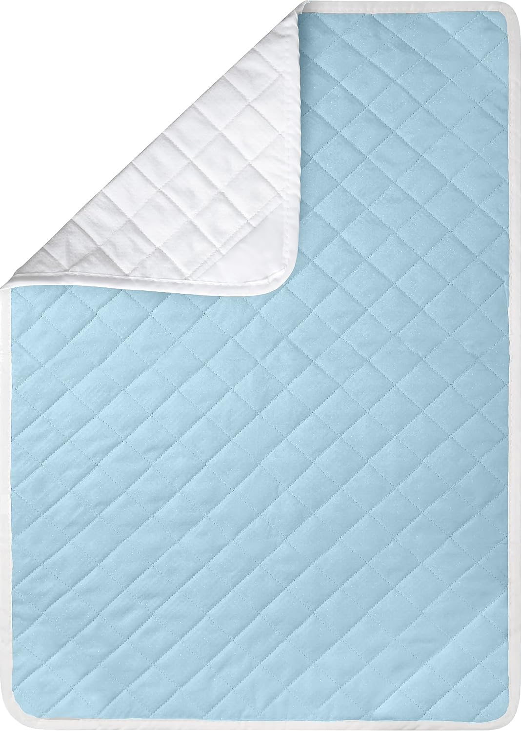 Holdn Storage Ironing Mat, Magnetic Laundry Mat, 28.25    X 19   , Blue, Quilted, Washer And Dryer Countertop, Ironing Pad