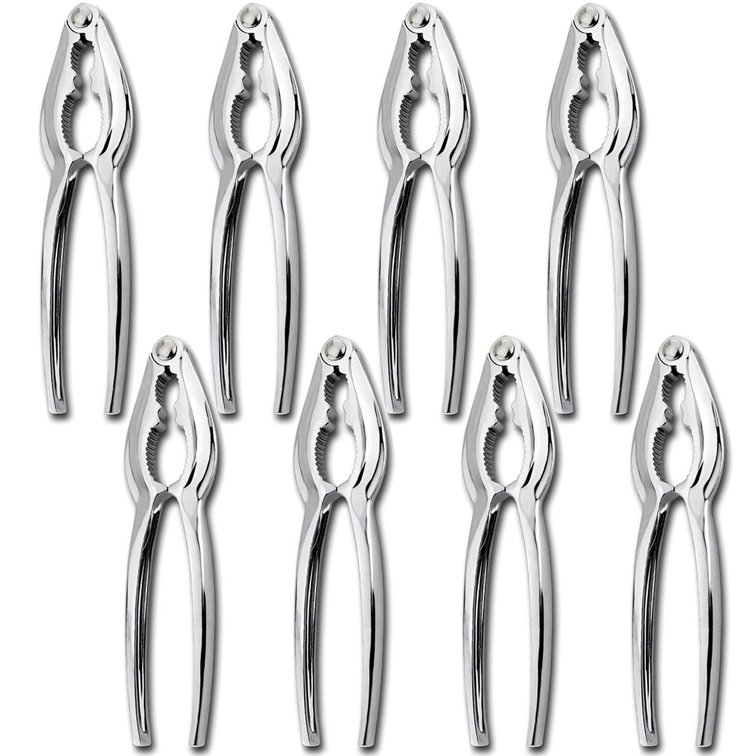 Crab Crackers And Tools, Lobster Crackers, Seafood Crab Leg Cracker Tools, Nut Cracker Set, 8 Pack