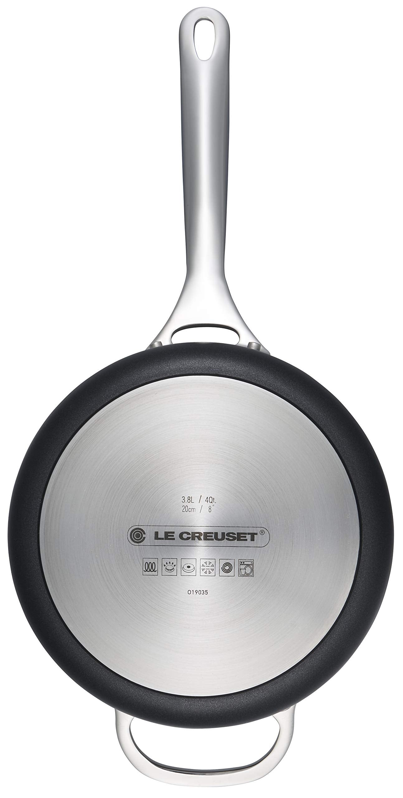 Le Creuset Toughened Nonstick Pro Saucepan With Glass Lid, 4 Qt.