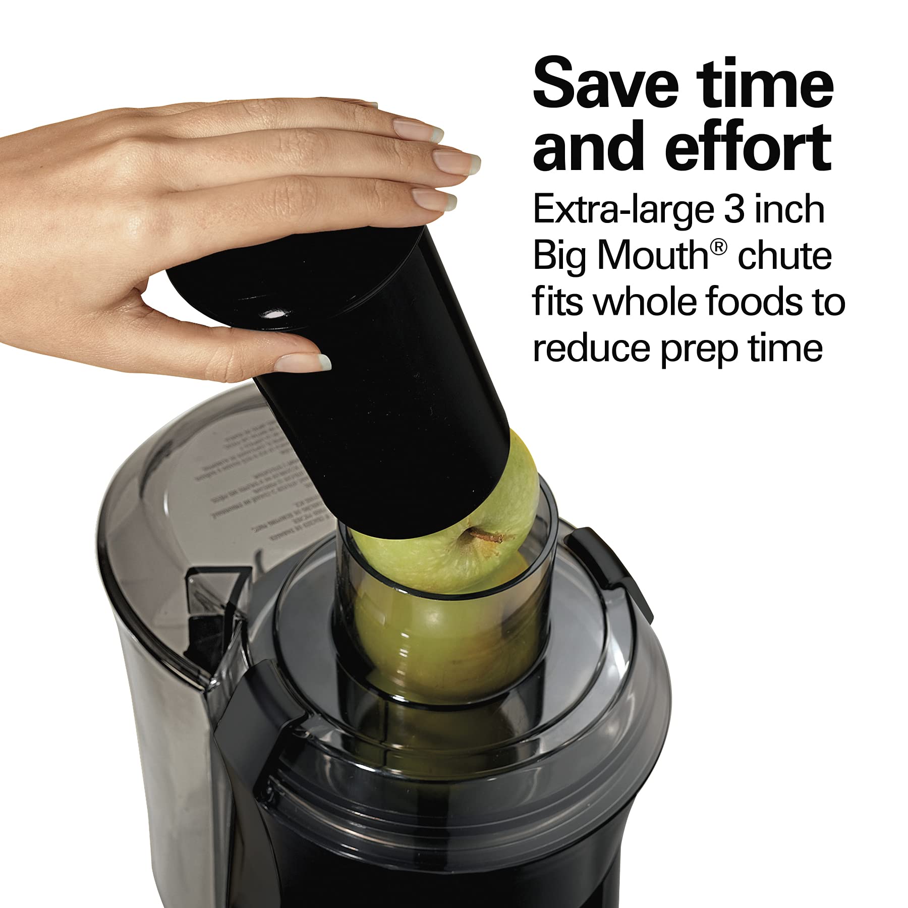 Hamilton Beach Juicer Machine, Big Mouth Large 3    Feed Chute For Whole Fruits And Vegetables, Easy To Clean, Centrifugal Extra