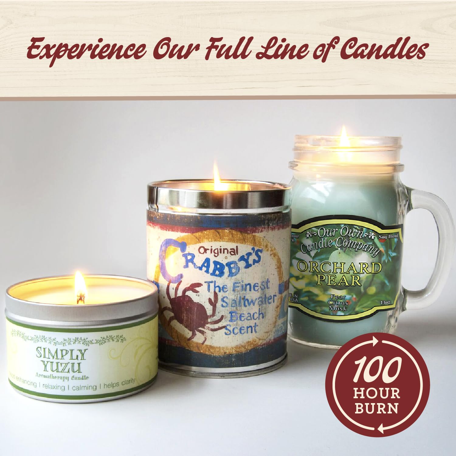 Our Own Candle Company Pumpkin Cream Pie Scented Mason Jar Candle, 100 Hour Burn Time, Made in The USA - 13 Ounces