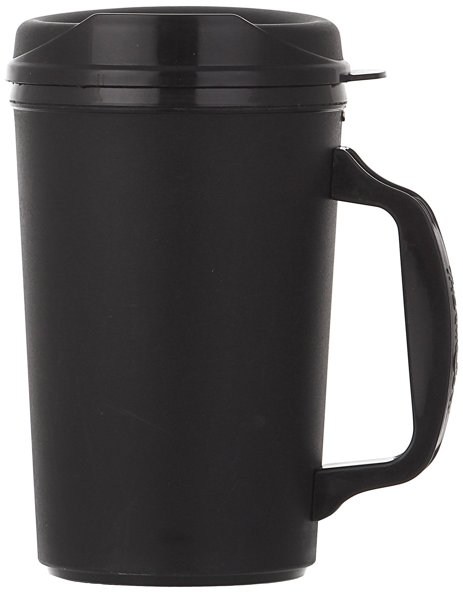 ThermoServ Foam Insulated Mug, 20-Ounce, Black