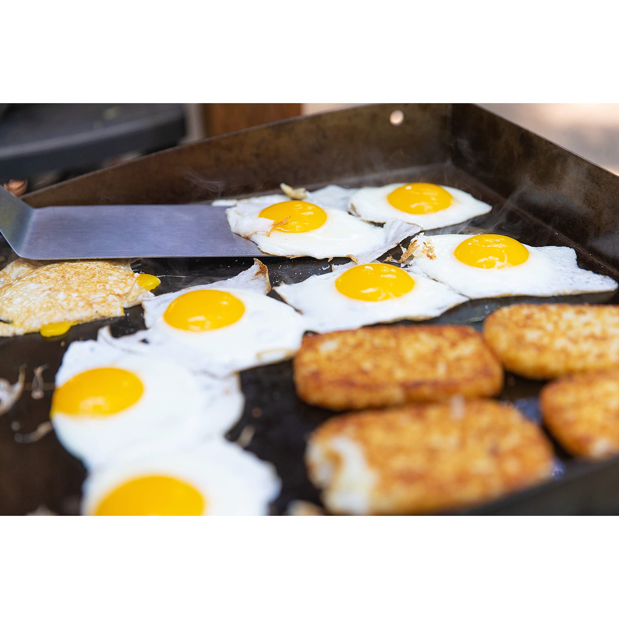 Fox Run Griddle Spatula, Non-Slotted, Stainless Steel,Silver 14.76 X 2.95 X 3.35