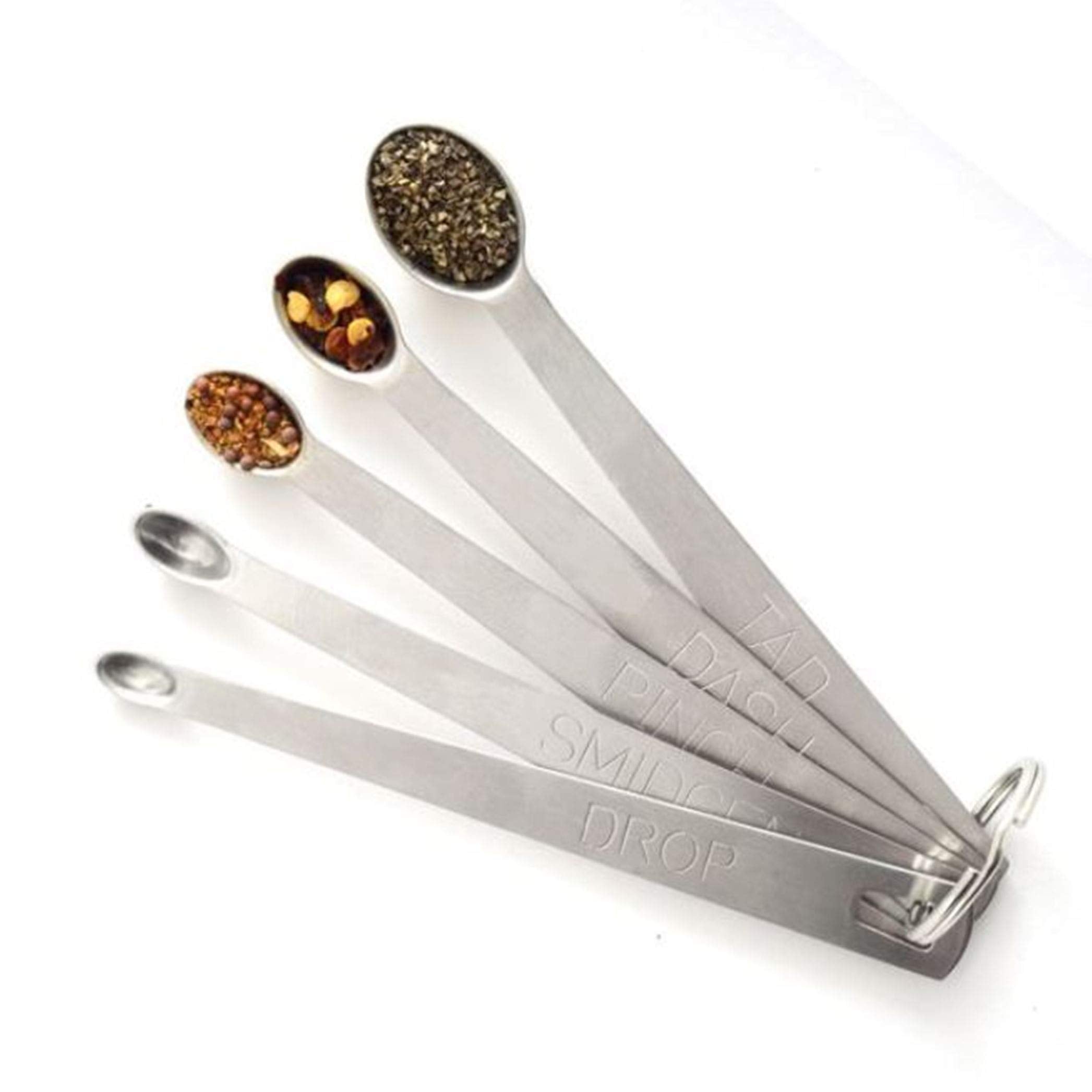 Norpro 5 Piece Stainless Steel Mini Measuring Spoon Set (Pack Of 3)