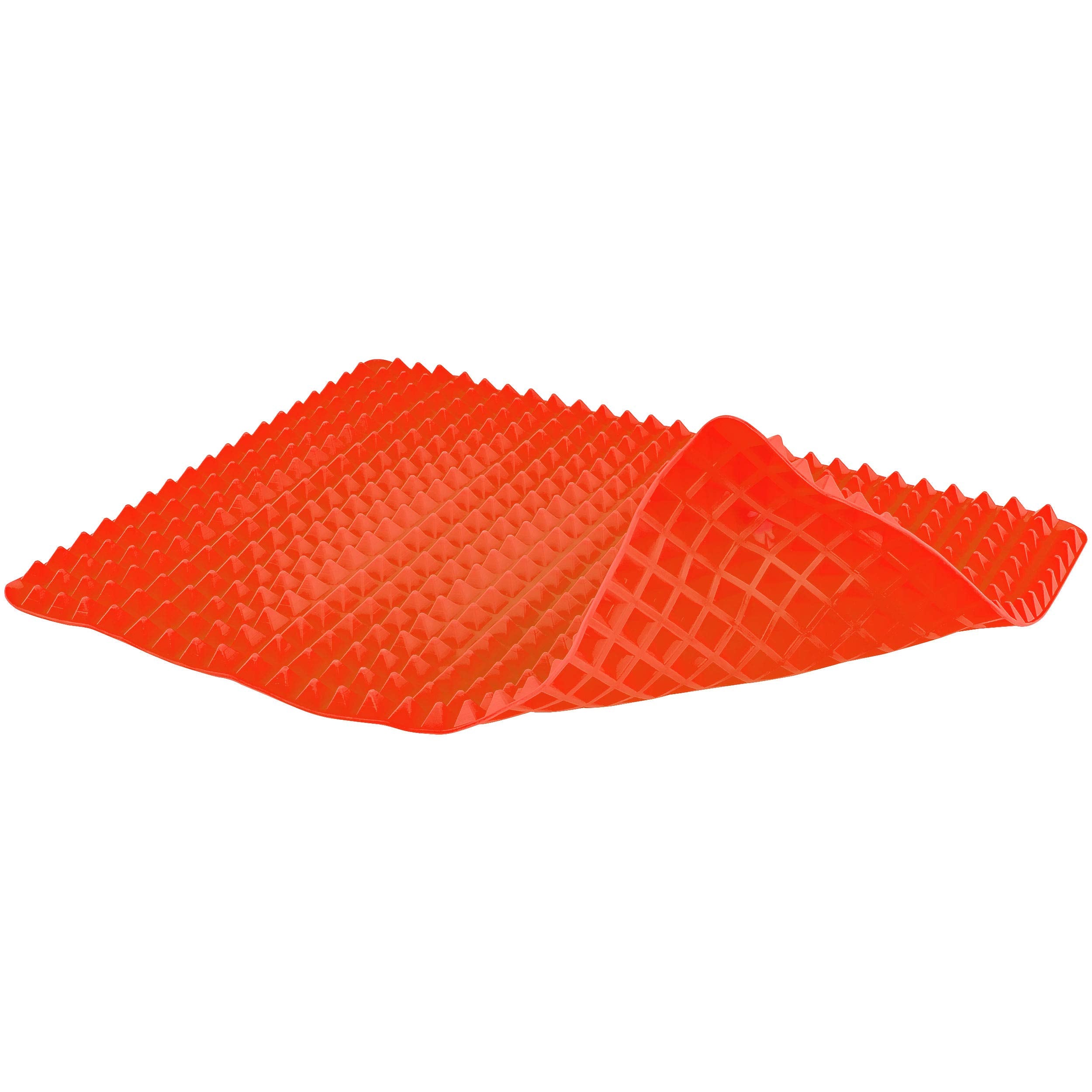 Southern Homewares Healthy Homewares Raised Silicone Baking Sheet Non-Stick Cooking Mat Oven Tray Liner Red