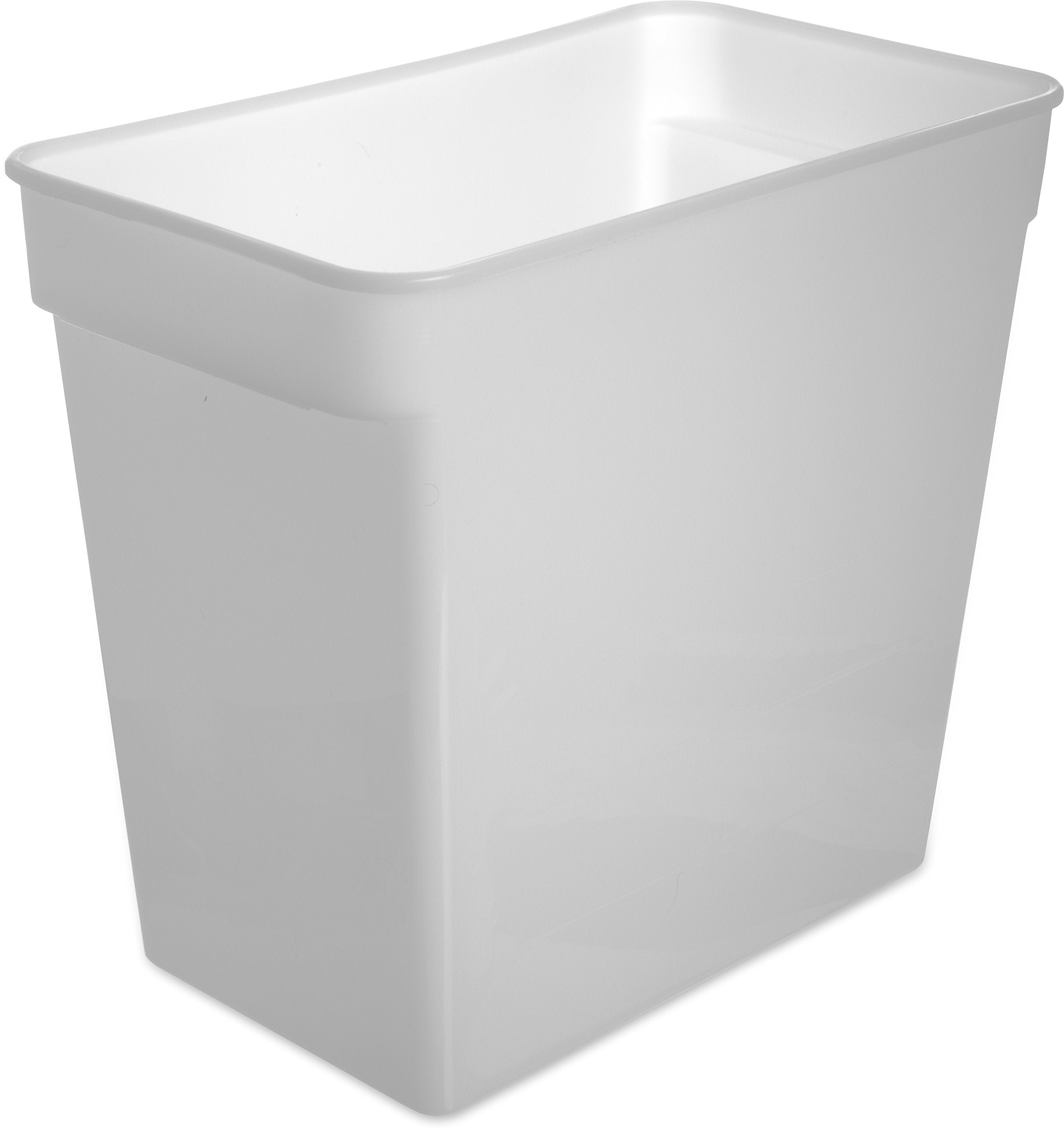 Carlisle Foodservice Products Storplus Food Storage Container With Stackable Design For Kitchens, Restaurants, And Catering, Pla