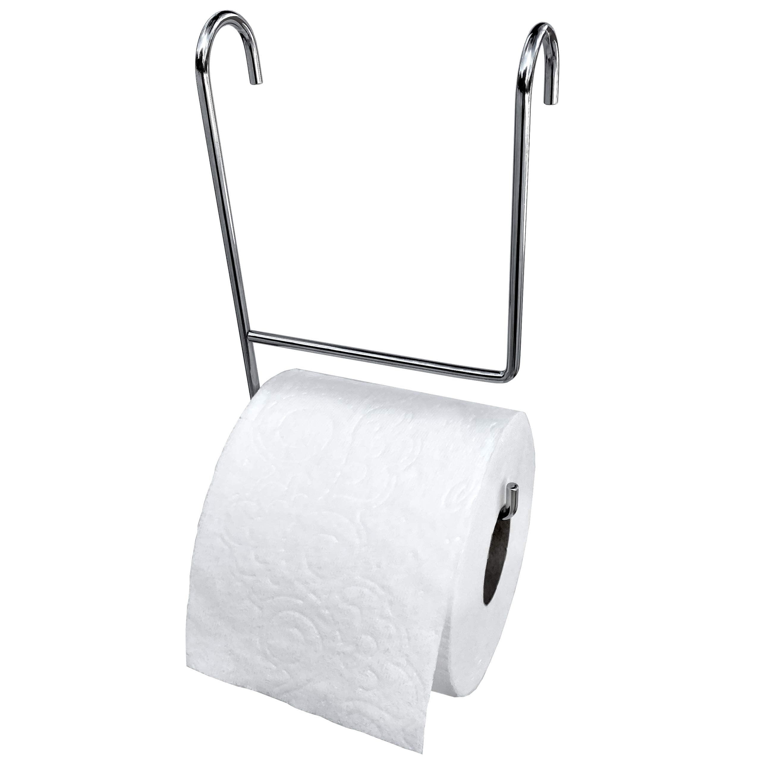 Tp Pal - Extra Toilet Paper Roll Holder (Chrome)