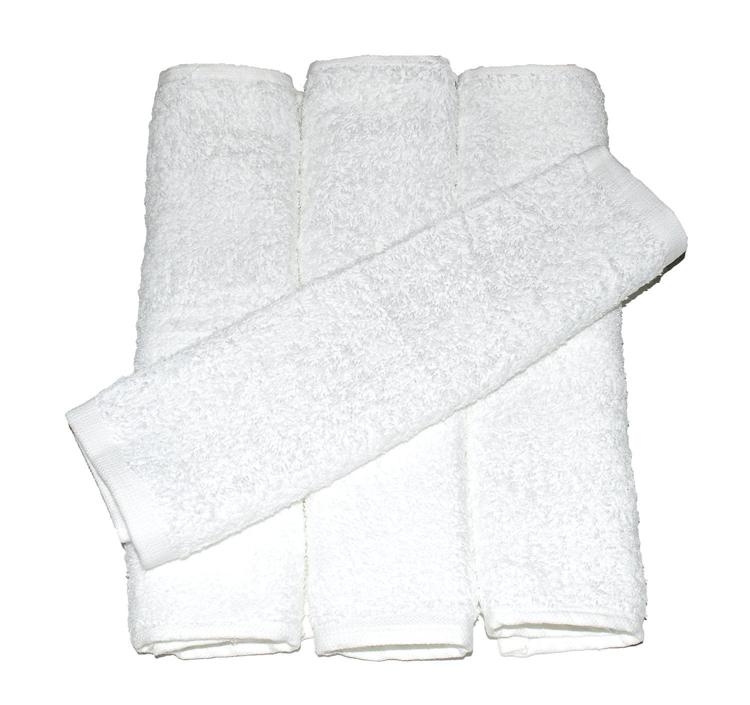 Bc Bare Cotton 892-101-01 Washcloth, Set Of 24, White