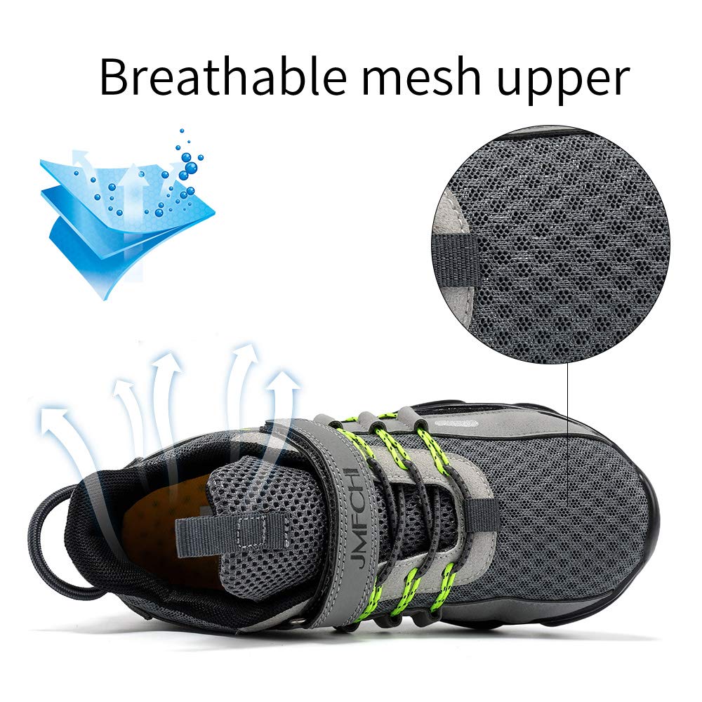 Jmfchi Boys Girls Kids Sneakers Knitted Mesh Sports Shoes Breathable Lightweight Running Shoes For Kids Fashion Athletic Casual