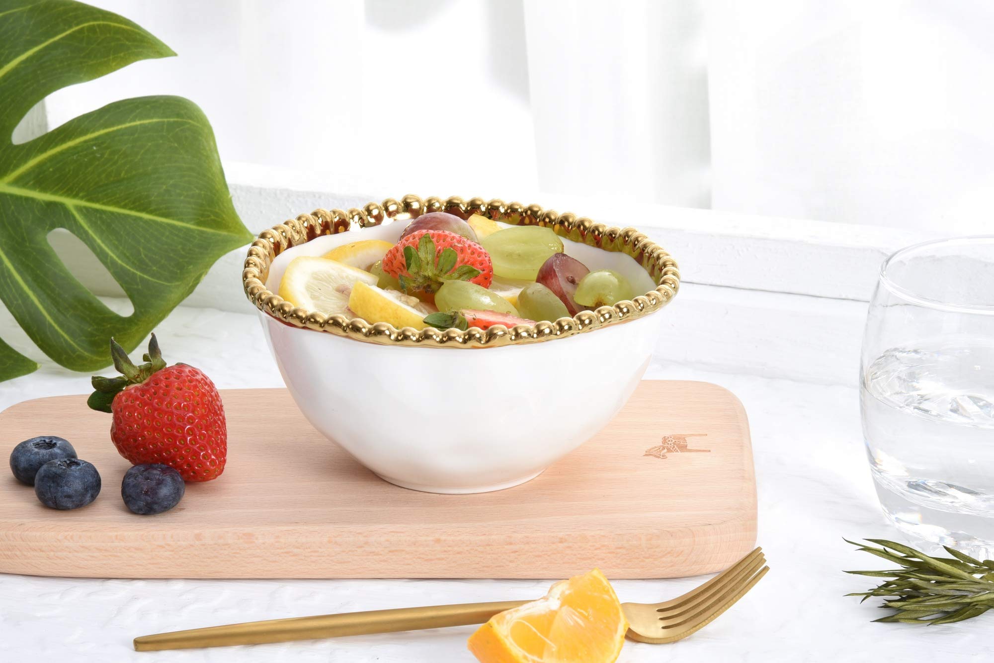 Pampa Bay Golden Salerno Porcelain Small Bowl
