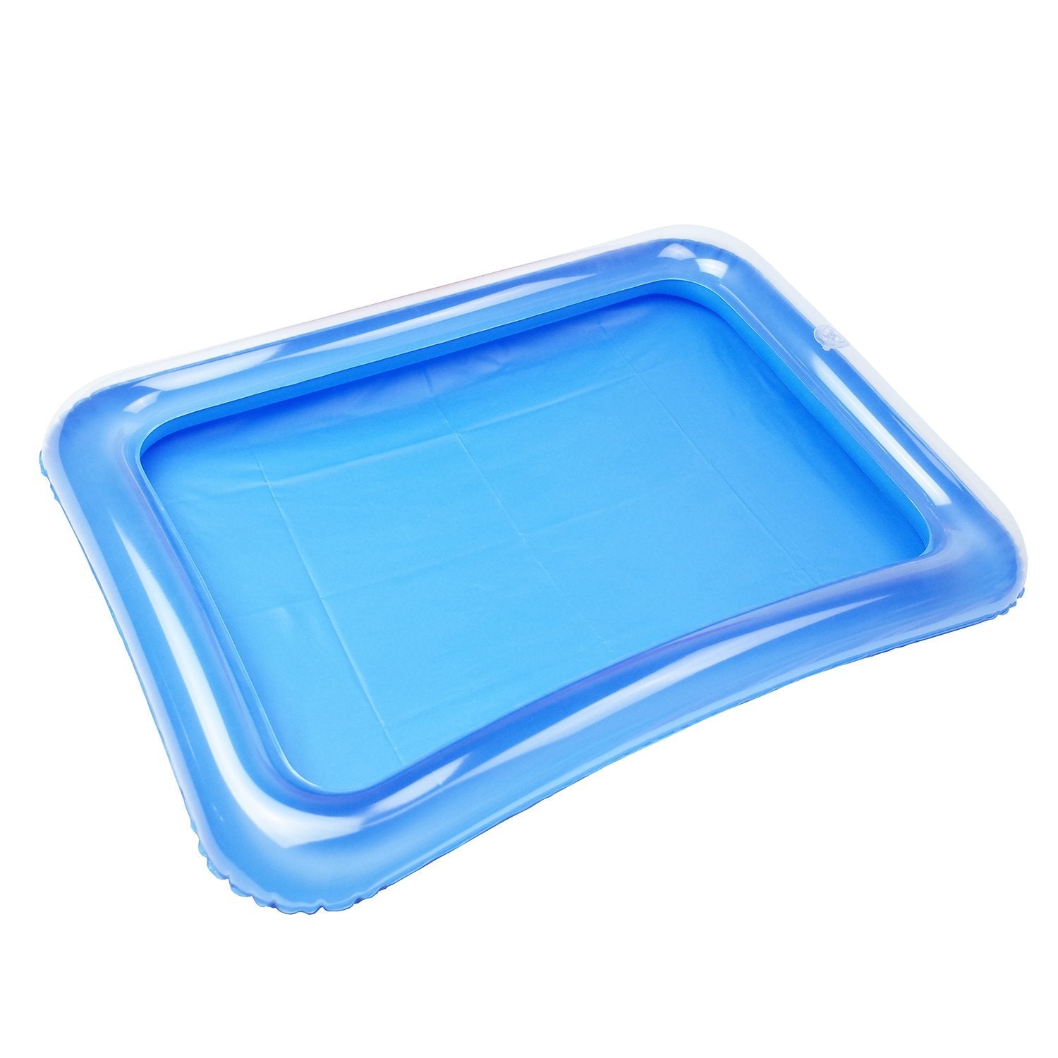 4-Pack Inflatable Ice Serving Bar Coolers For Parties, Salad Bbq Picnic Ice Food Drinks Buffet Server Tray For Indoor Outdoor Pa