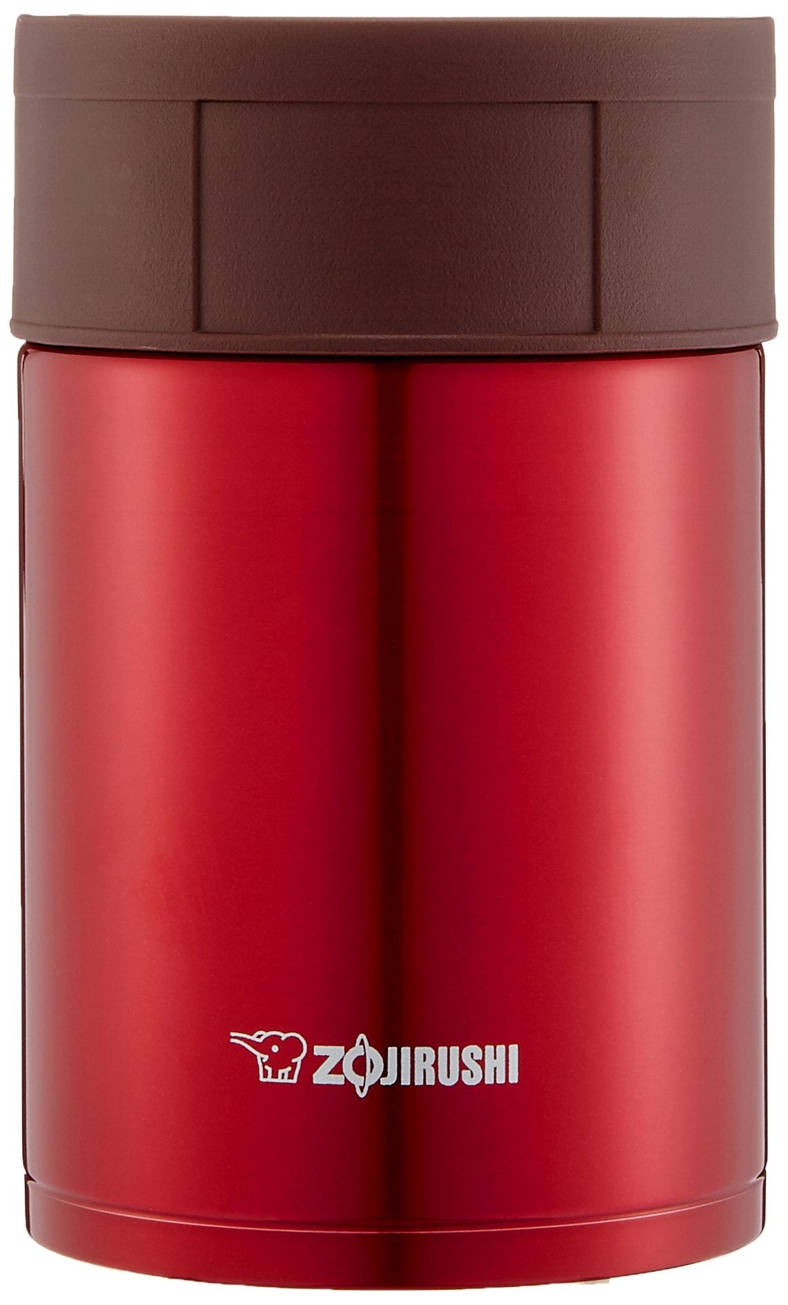 ???????(Zojirushi) Sw-Hc Insulated Lunch Jar, 450Ml, Clear Red