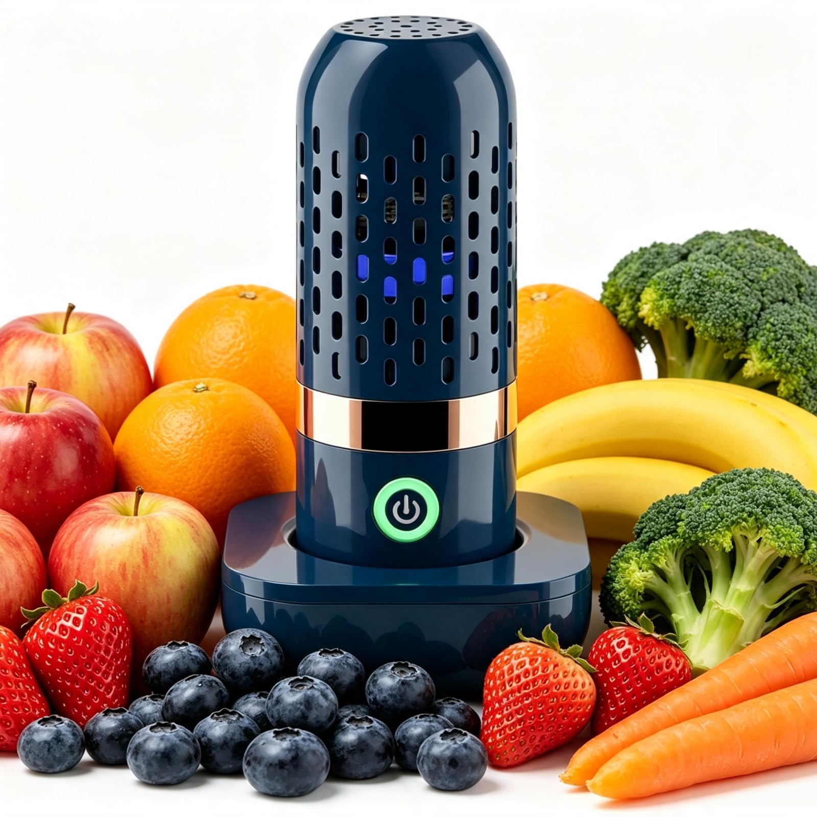 Pure pod Vegetable and Fruit Cleaner,Produce Cleaner & Vegetable with OhIon Technology | Wireless Rechargeable Food Washer, IPX