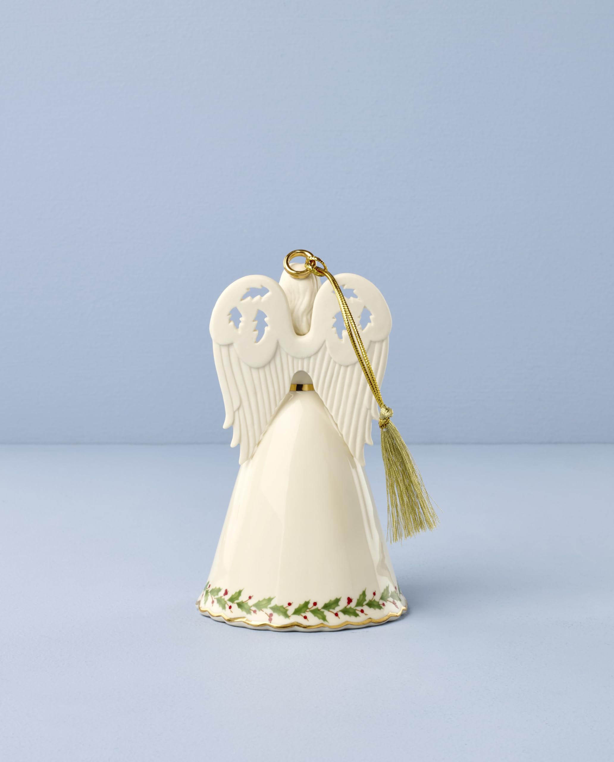 Lenox 897139 Holiday Angel Bell with Hymns Ornament, Christmas, Decorations
