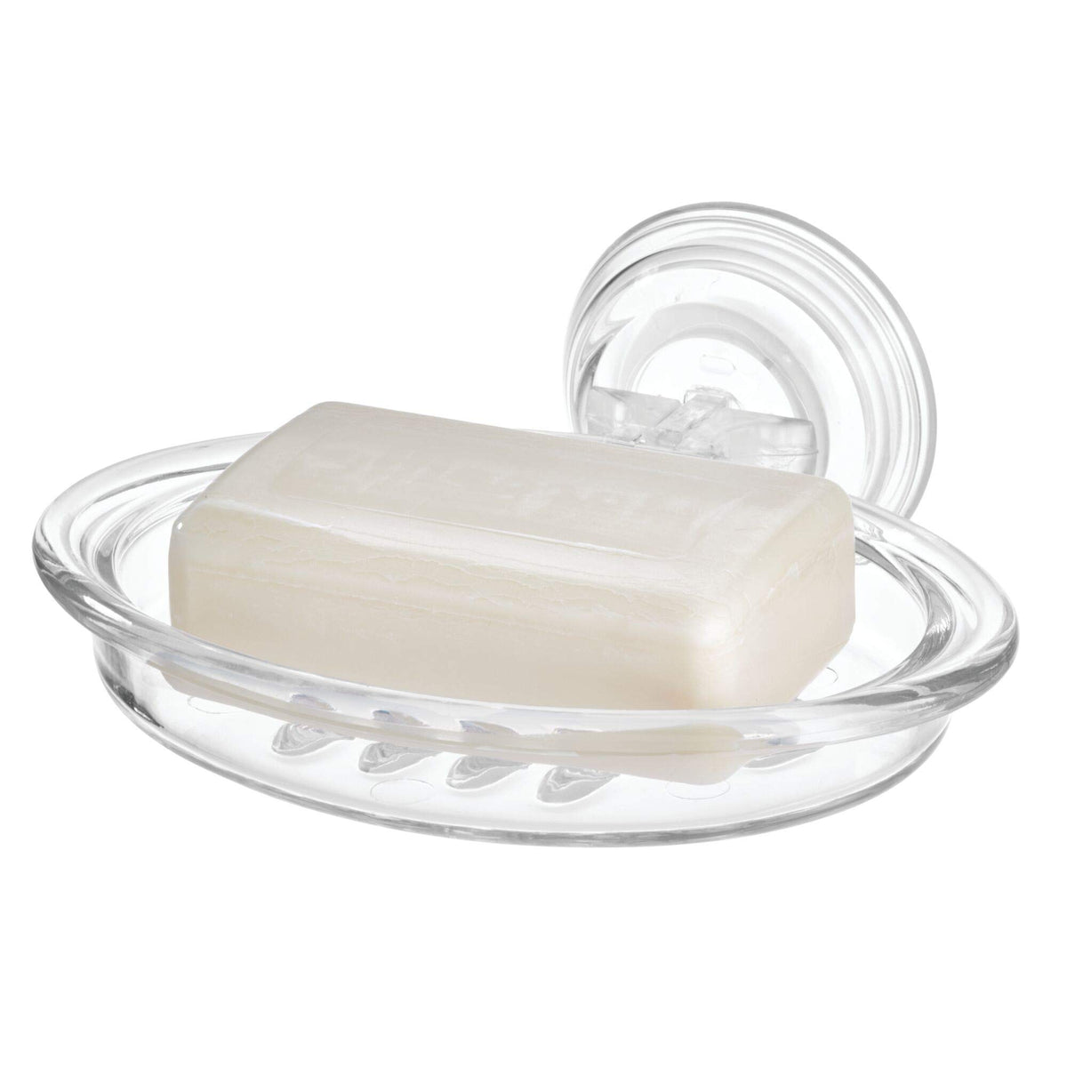 Interdesign Power Lock Suction, Soap Holder, Clear