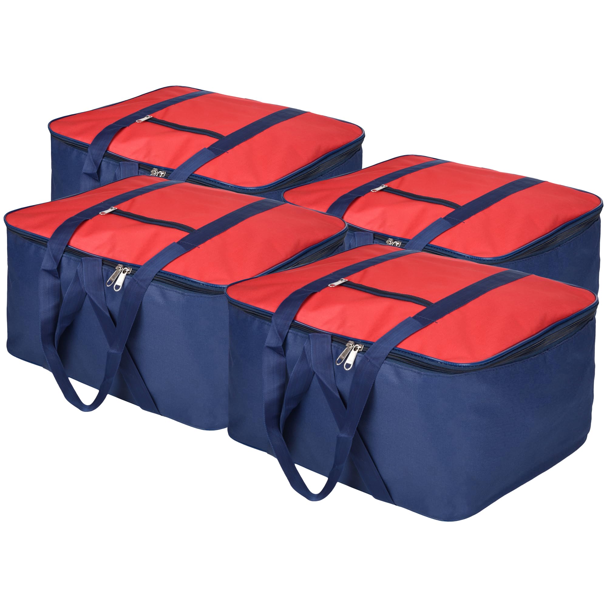 Urbane Home Pack Of 4 UnderBed Storage Bags For Clothes  Winter Wrap Up Storage Cover For Bedding, Blanket & Bedsheet Organize