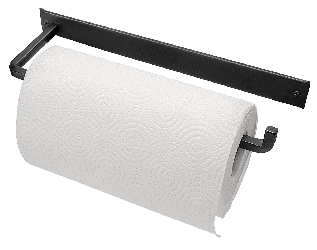 Stur-De Wrought Iron Paper Towel Holder - Wall Mount Paper Towel Holder For Kitchen, Rustic Paper Towel Holder Wall Mount Decor