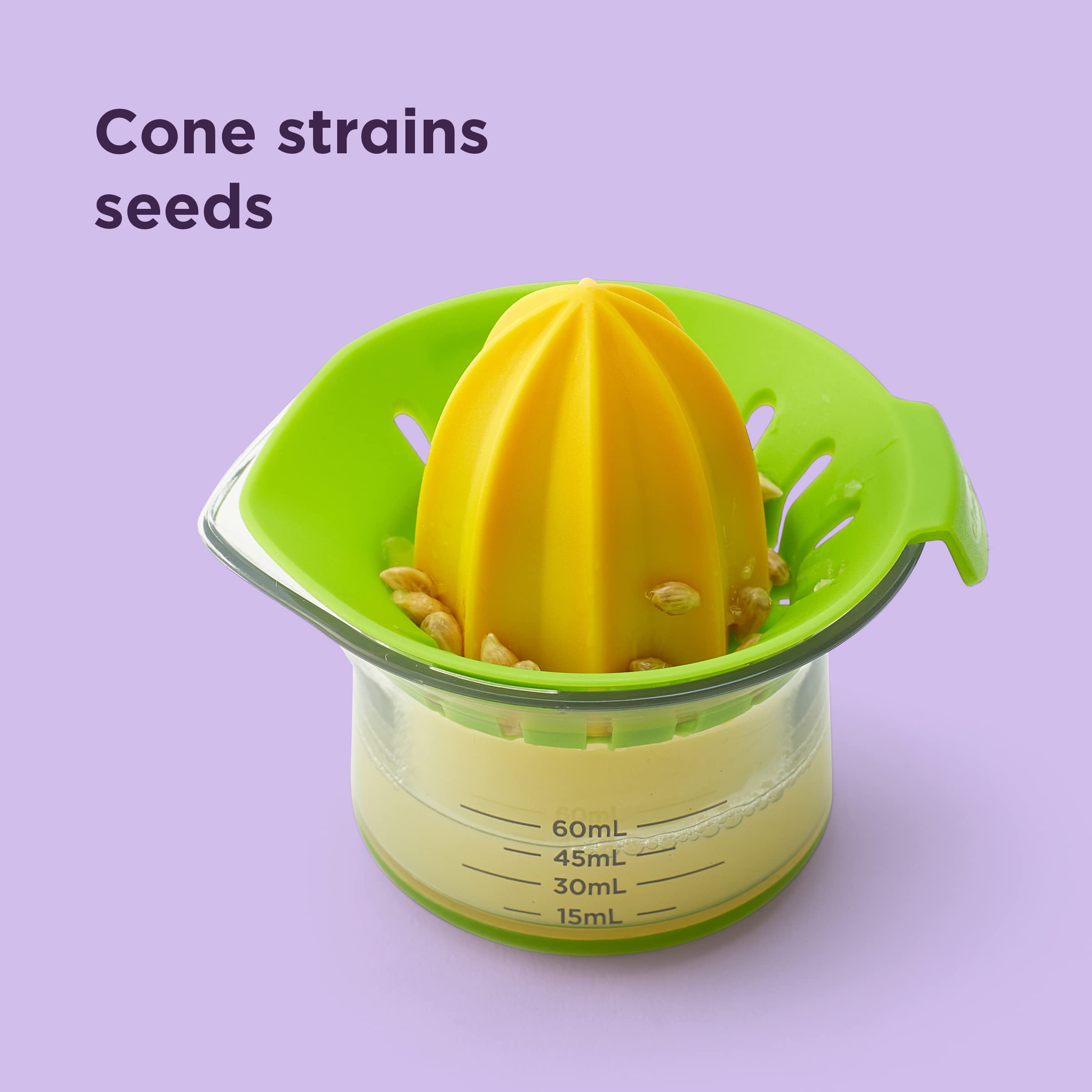 Chef'N Juicster Mini Citrus Juicer, One Size, Lemon/Arugala