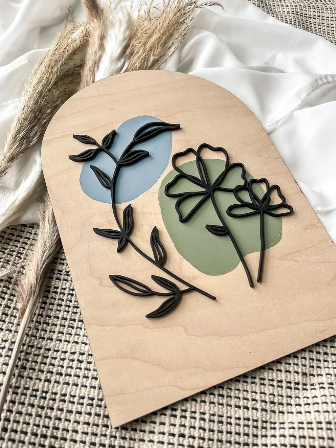 Aps Art Plus Store 3D Flower Design Wall Sculpture For Wall Decor, Designer Unique Wall Sculpture For Living Room, Hall, Kitchen