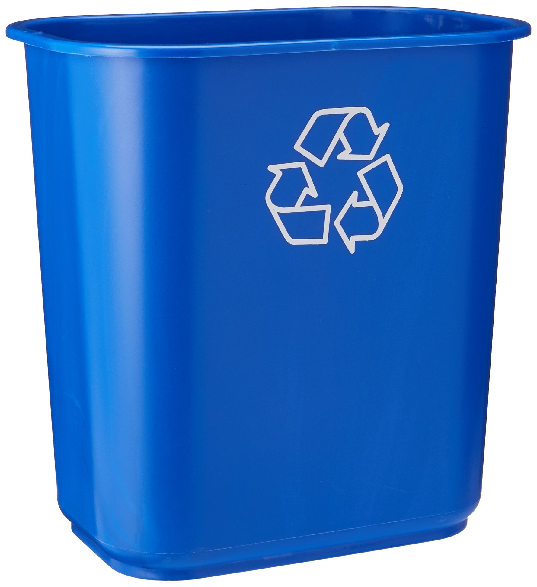 United Solutions Ecosense Wb0070 Blue Thirteen Quart Recycling Indoor Wastebasket - 13Qt Recycling Trash Can/Bin In Blue