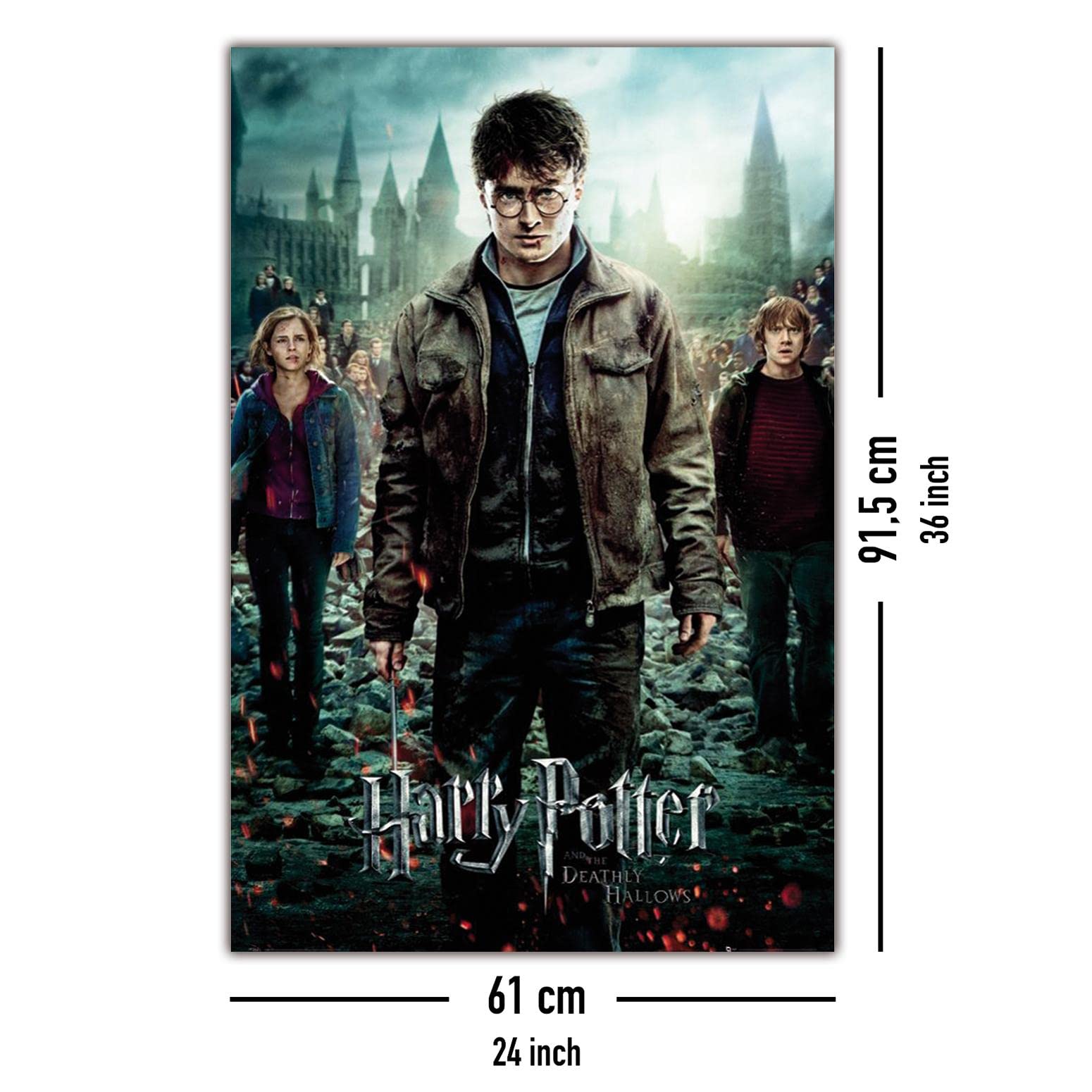 Gb Eye Harry Potter Deathly Hallows 61 X 91.5Cm Maxi Poster