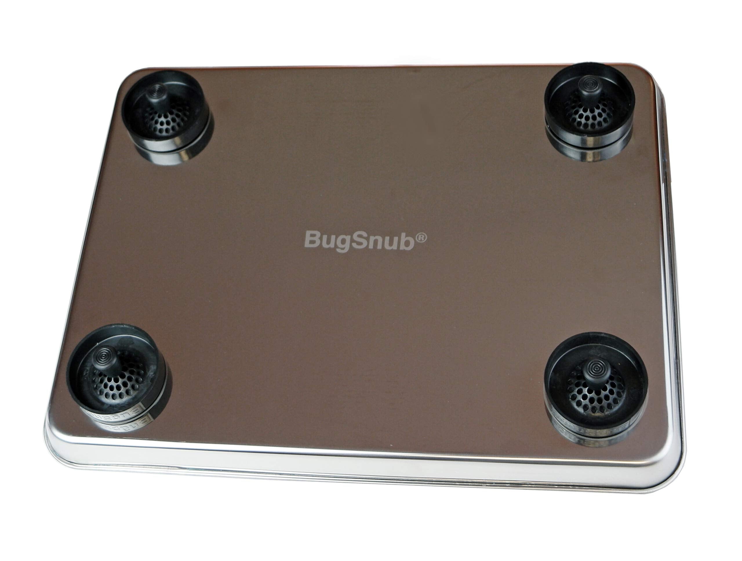 Bugsnub Legs For Trays (4 Pack)- Waterless, Moat Free Cat And Dog Food Tray Legs For Crawling Pest Free Pet Food Feeding Station