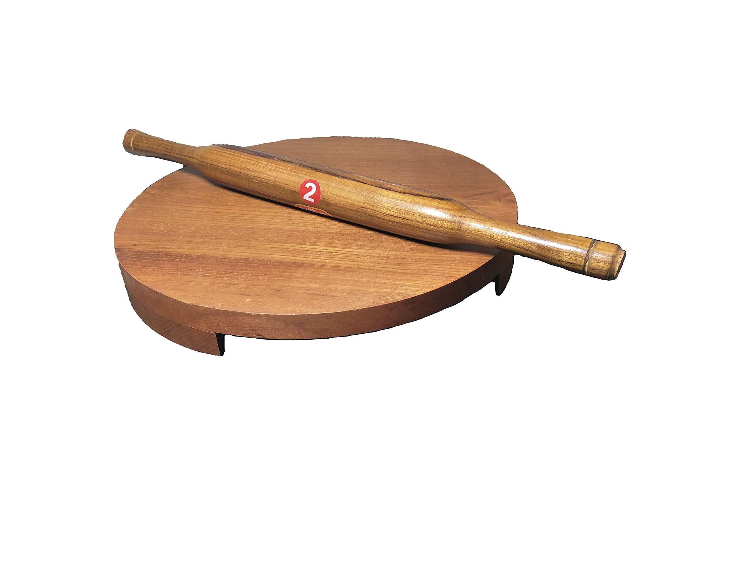 Wooden Chakla Belan Set Rolling Pin Chakala Belan And Rolling Pin Wooden Rolling Board 8 Inch Teak Wood Rolling Board