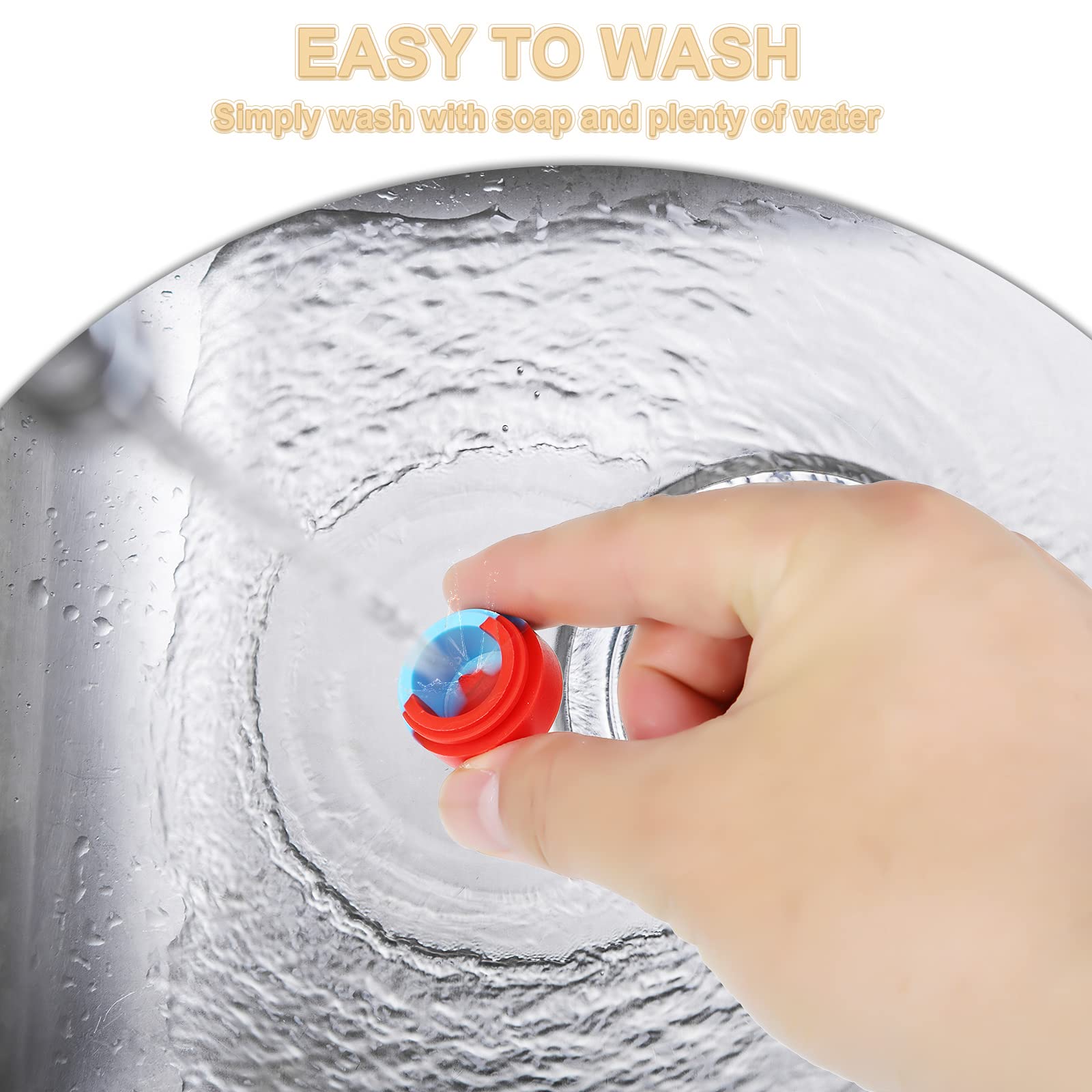 Outus 40 Pieces Silicone Wax Containers Non Stick Silicone Wax Containers Multi Use Storage Jars Oil Concentrate Bottles For Hom