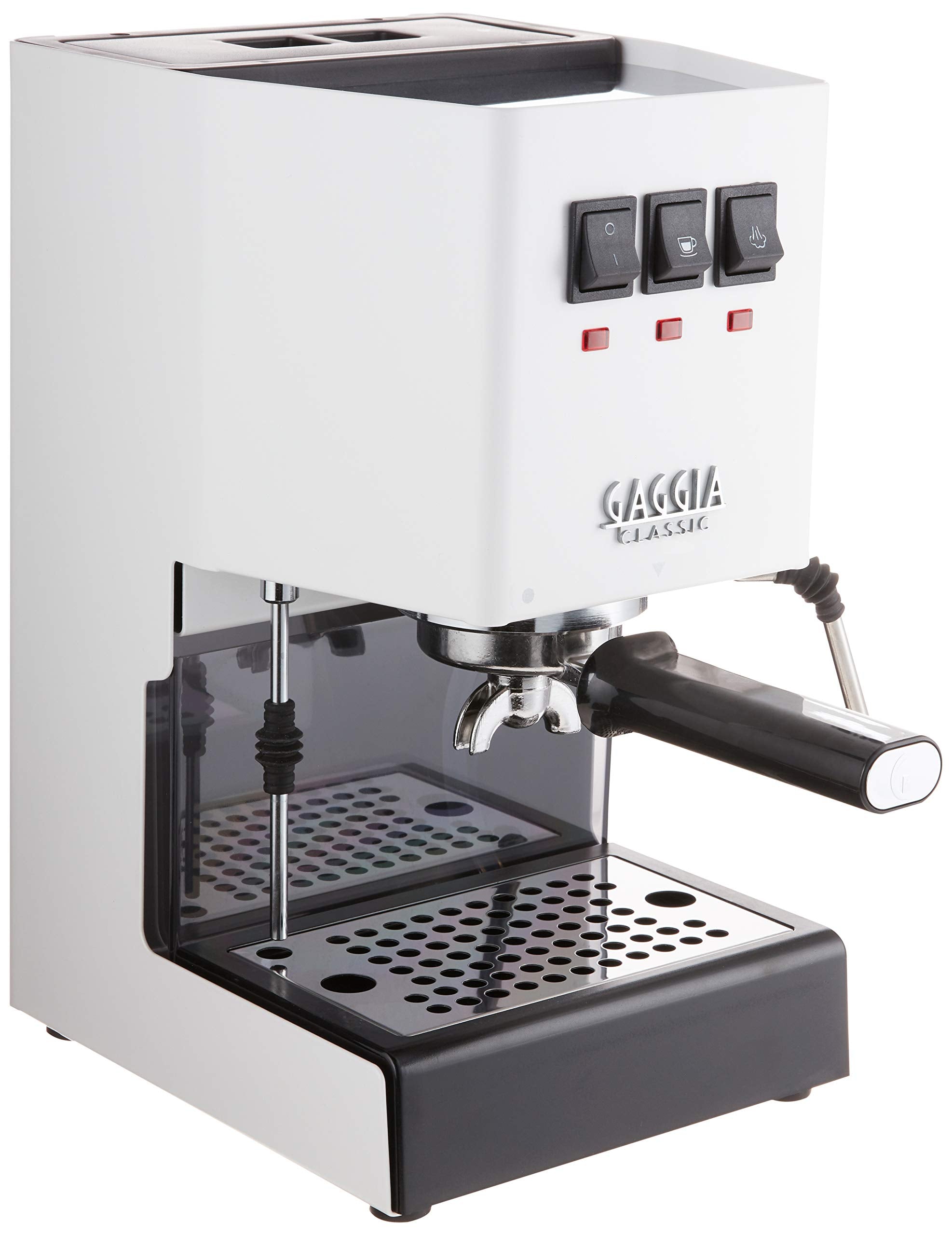Gaggia Ri9380/48 Classic Evo Pro Espresso Machine, Polar White, Small