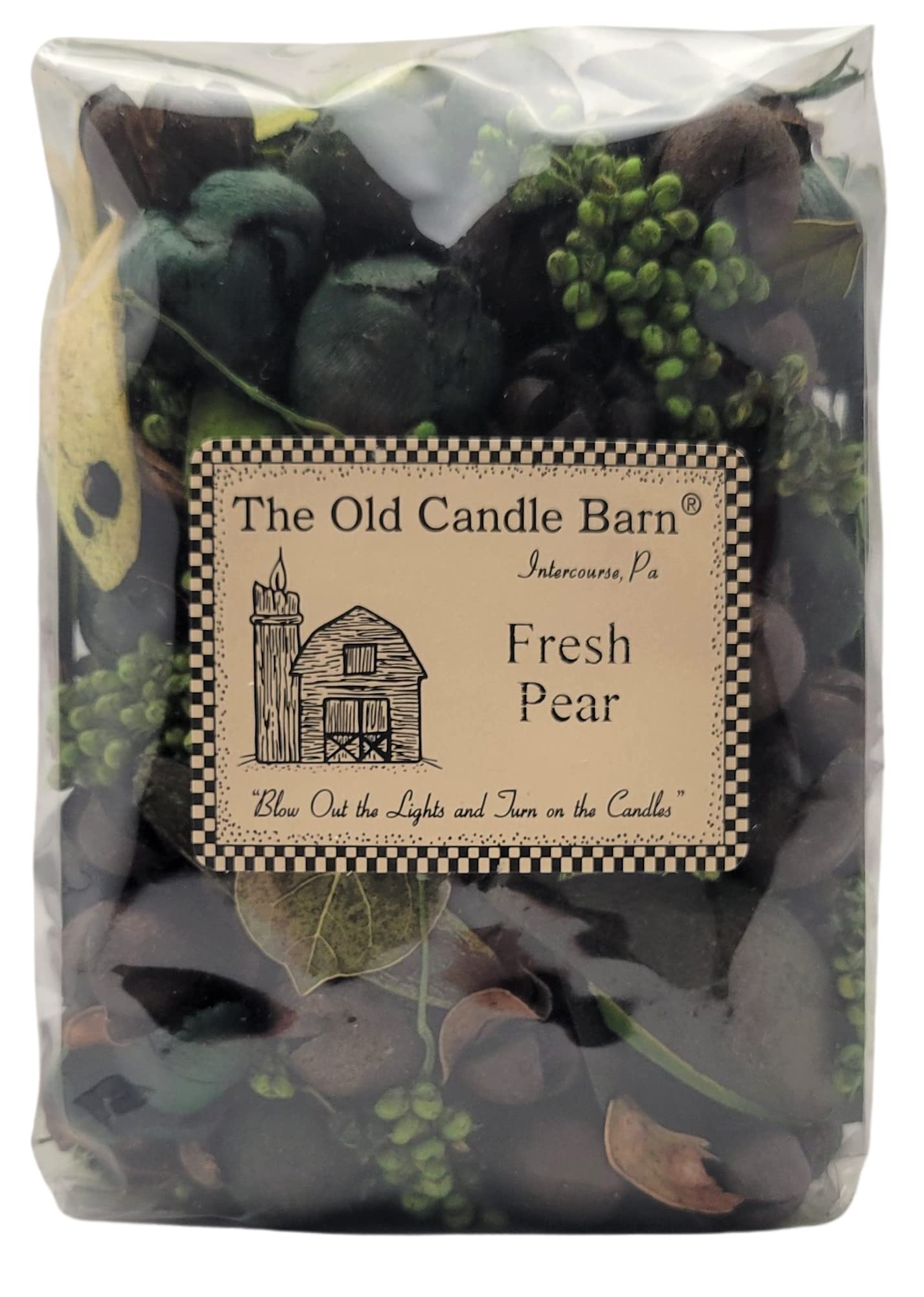 Old Candle Barn Fresh Pear Potpourri - Perfect For Spring, Summer, Fall, and Winter Decoration or Bowl Filler