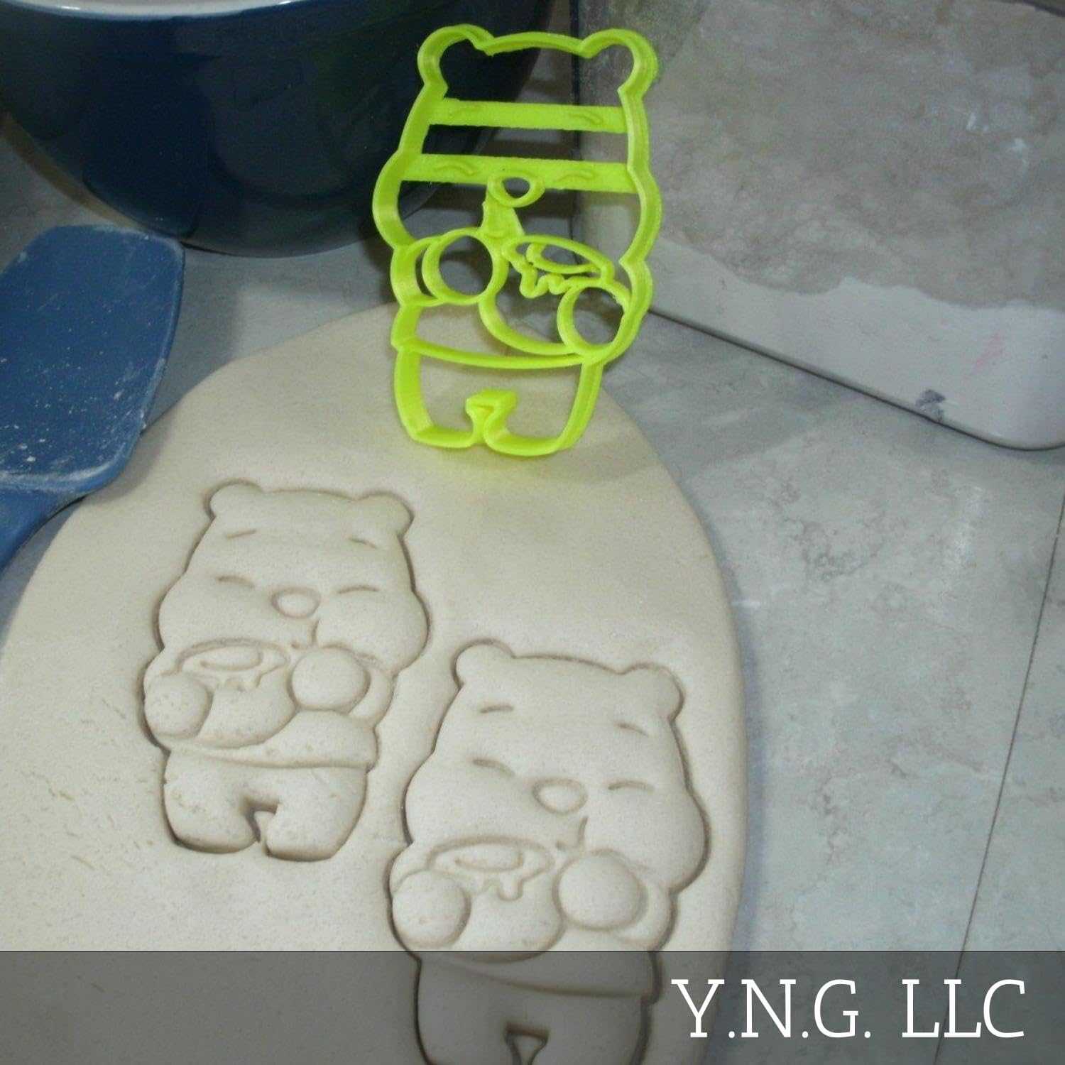 Winnie The Pooh Standing Holding Honey Hunny Pot Detailed Cookie Cutter Made In Usa Pr2374