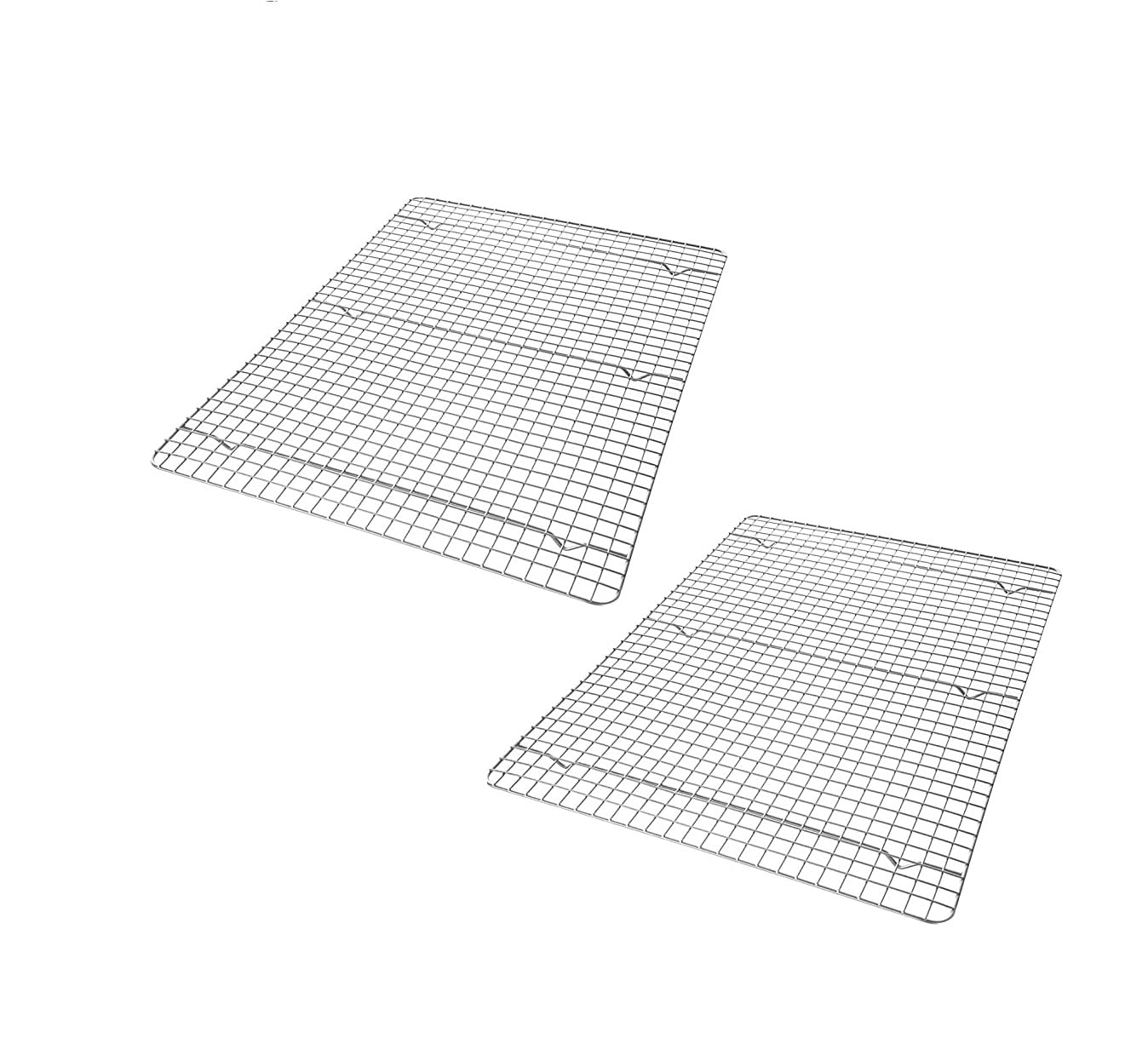 USA Pan Oven Safe Nonstick Baking, XL Cooling Rack Set, Aluminized Steel