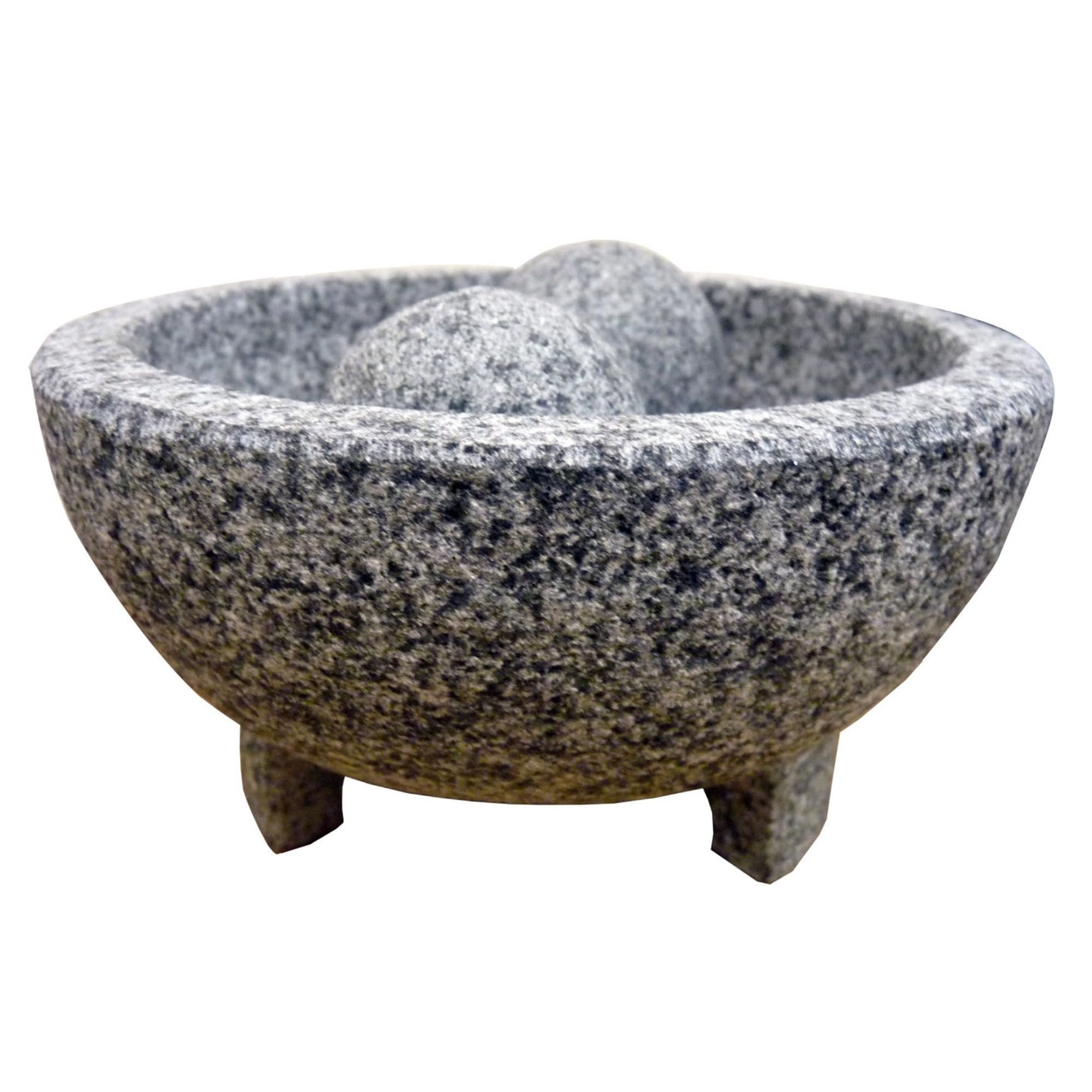 Imusa Usa Granite Molcajete Spice Grinder 6-Inch, Gray