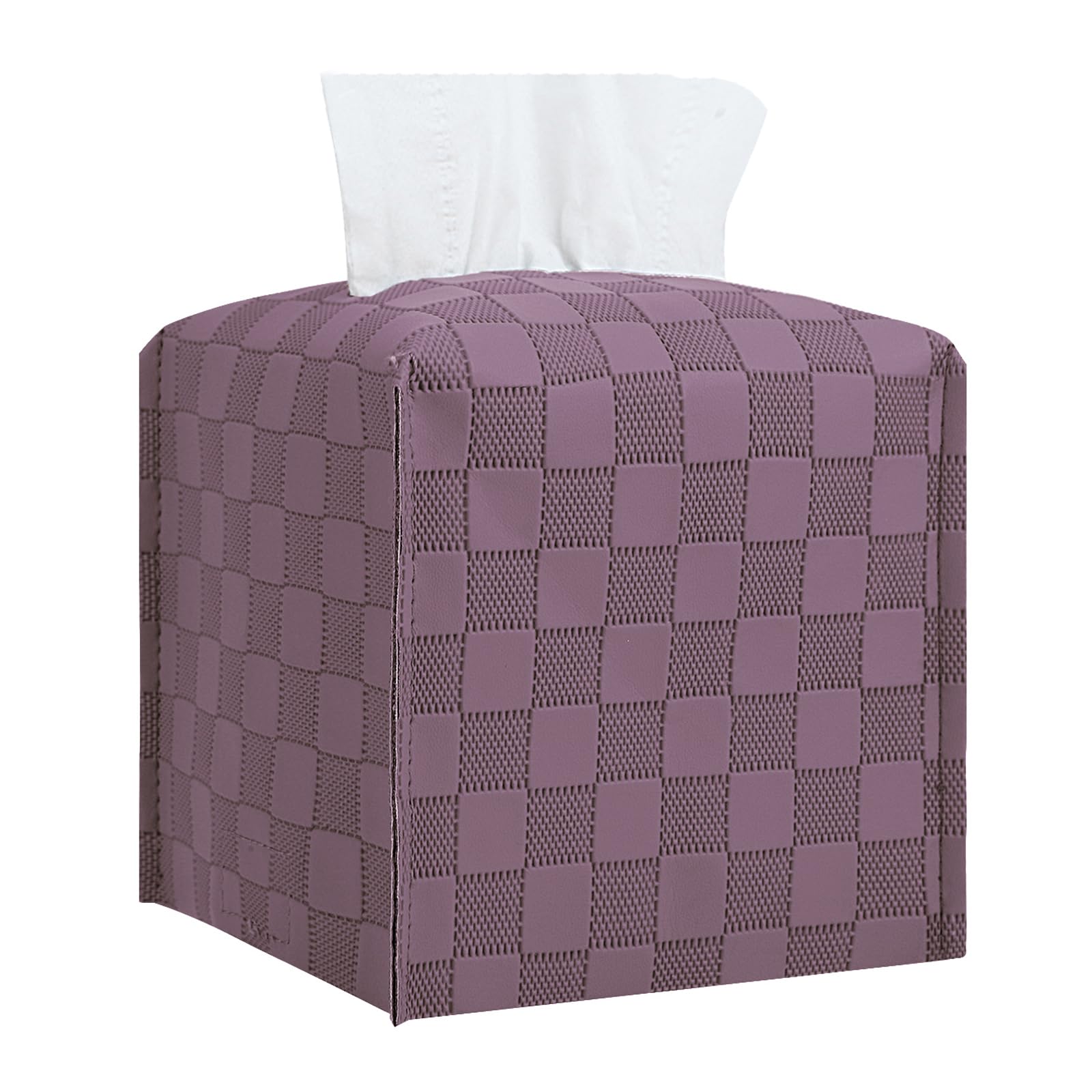 Tissue Box Cover, Tissue Box Holder Square, Tissue Holders Decorative Organizer For Home Decor, Tabletop And Car, 5''X5''X5'' (P