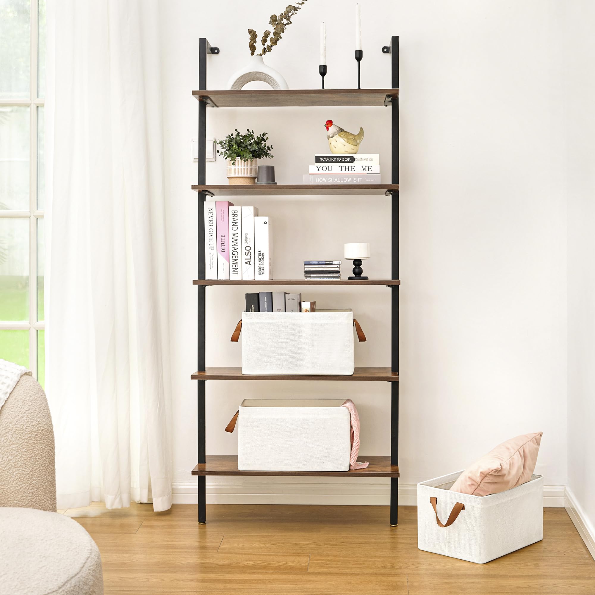 Granny Says Storage Bins With Metal Frame, Closet Organizers And Storage Boxes Large, Clothes Storage Baskets For Organizing Toy