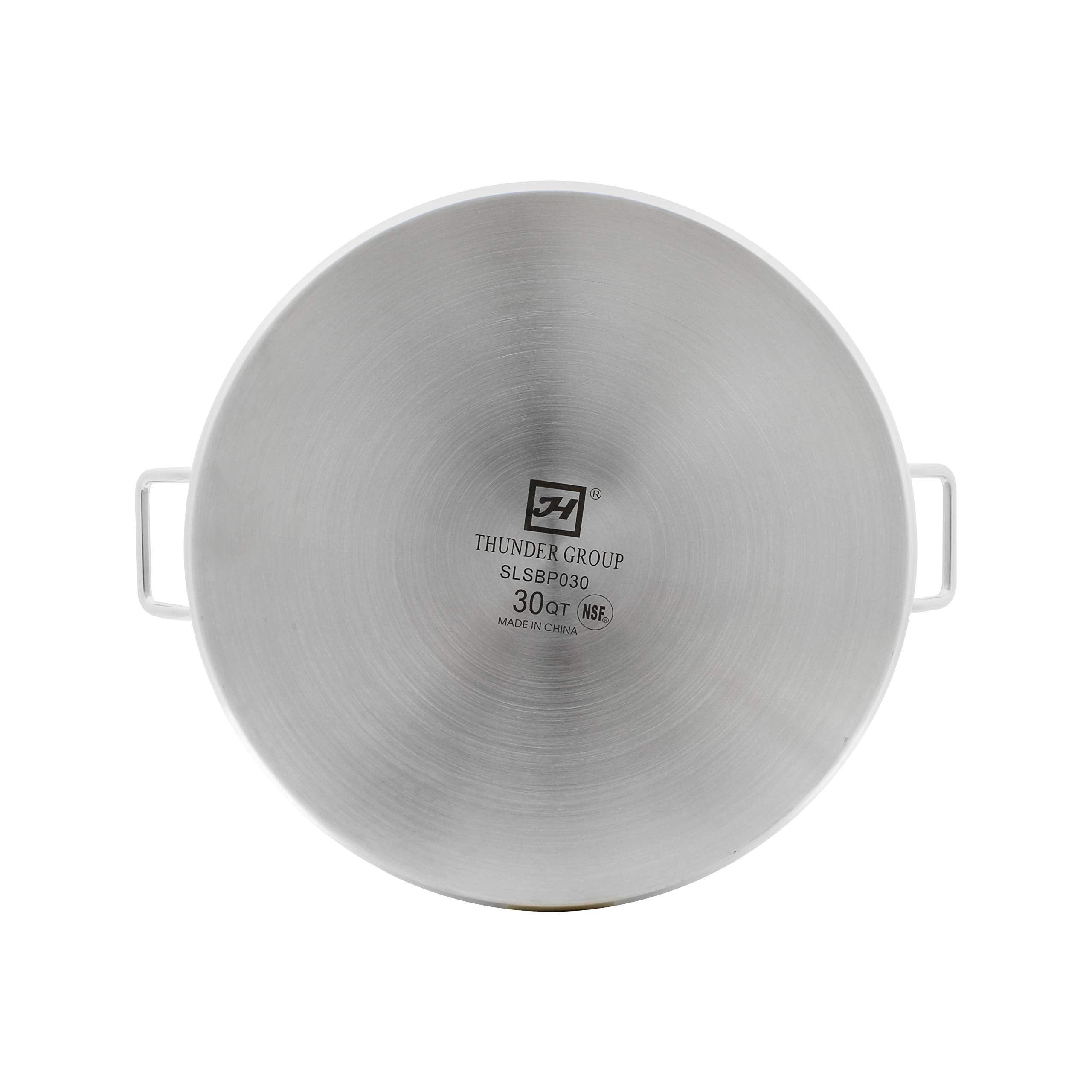 Thunder Group Stainless Steel Brazier, 30-Quart