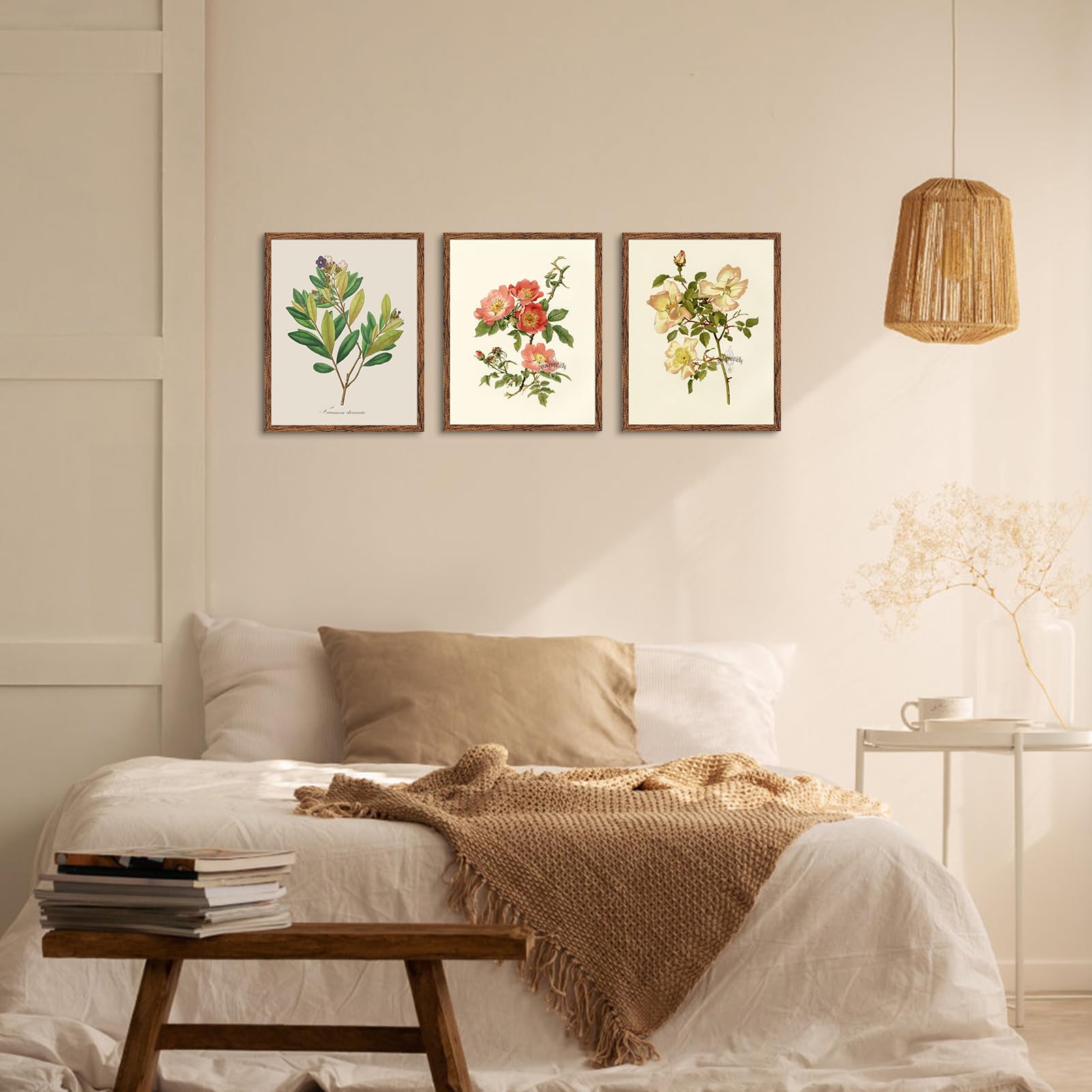 Giftgarden 11x14 Picture Frame Walnut Brown, 11 by 14 Thin Photo Frame for Wall Tabletop Display, Single