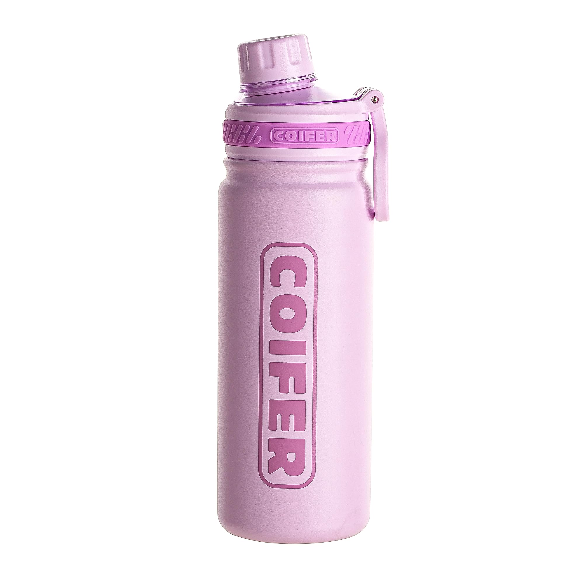 Coifer 22 oz Lightweight Insulated Water Bottle with Handle