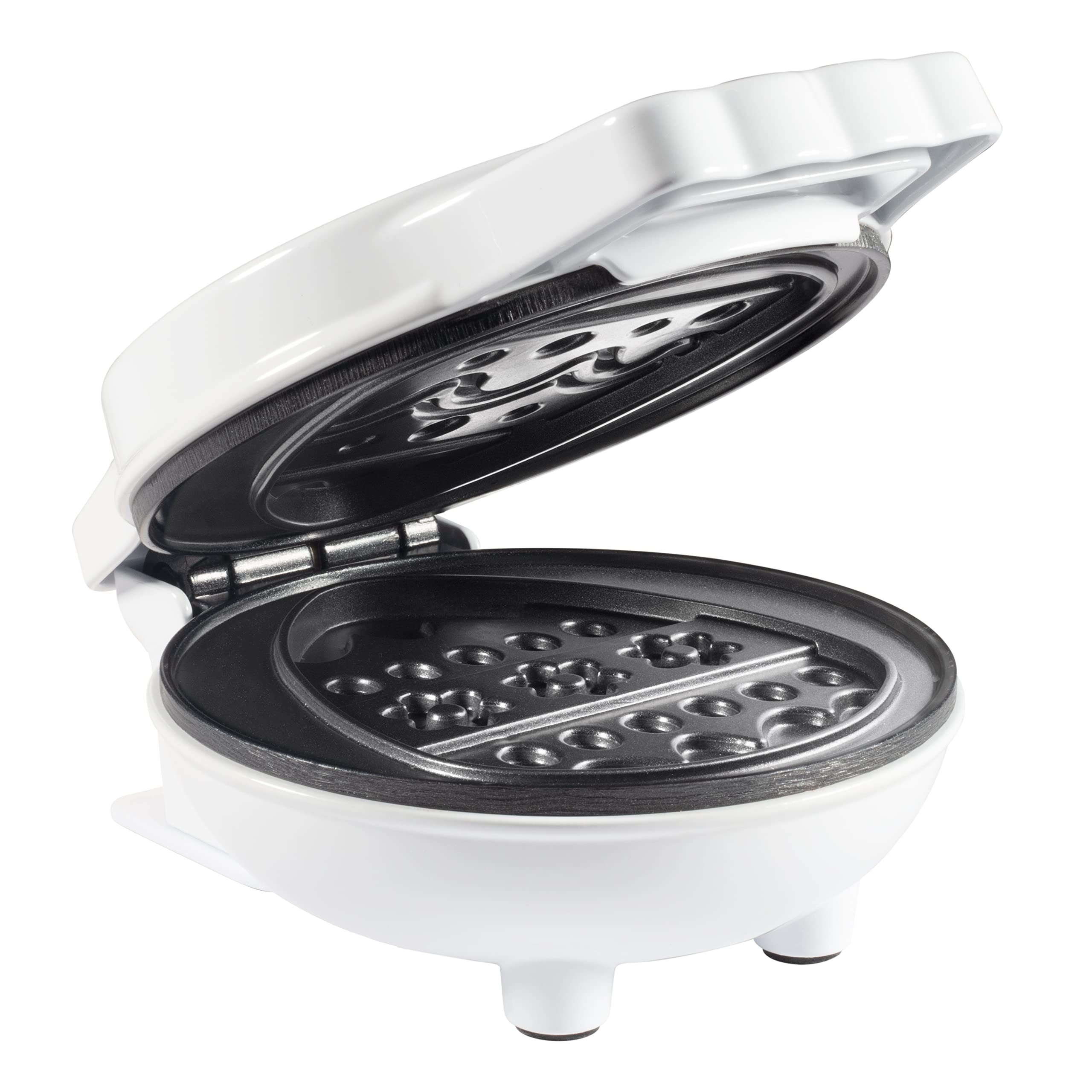 Mini Easter Egg Waffle Maker- Make Holiday Special W Cute Waffler Iron- Ready To Decorate Set Includes 4 Edible Food Markers W R