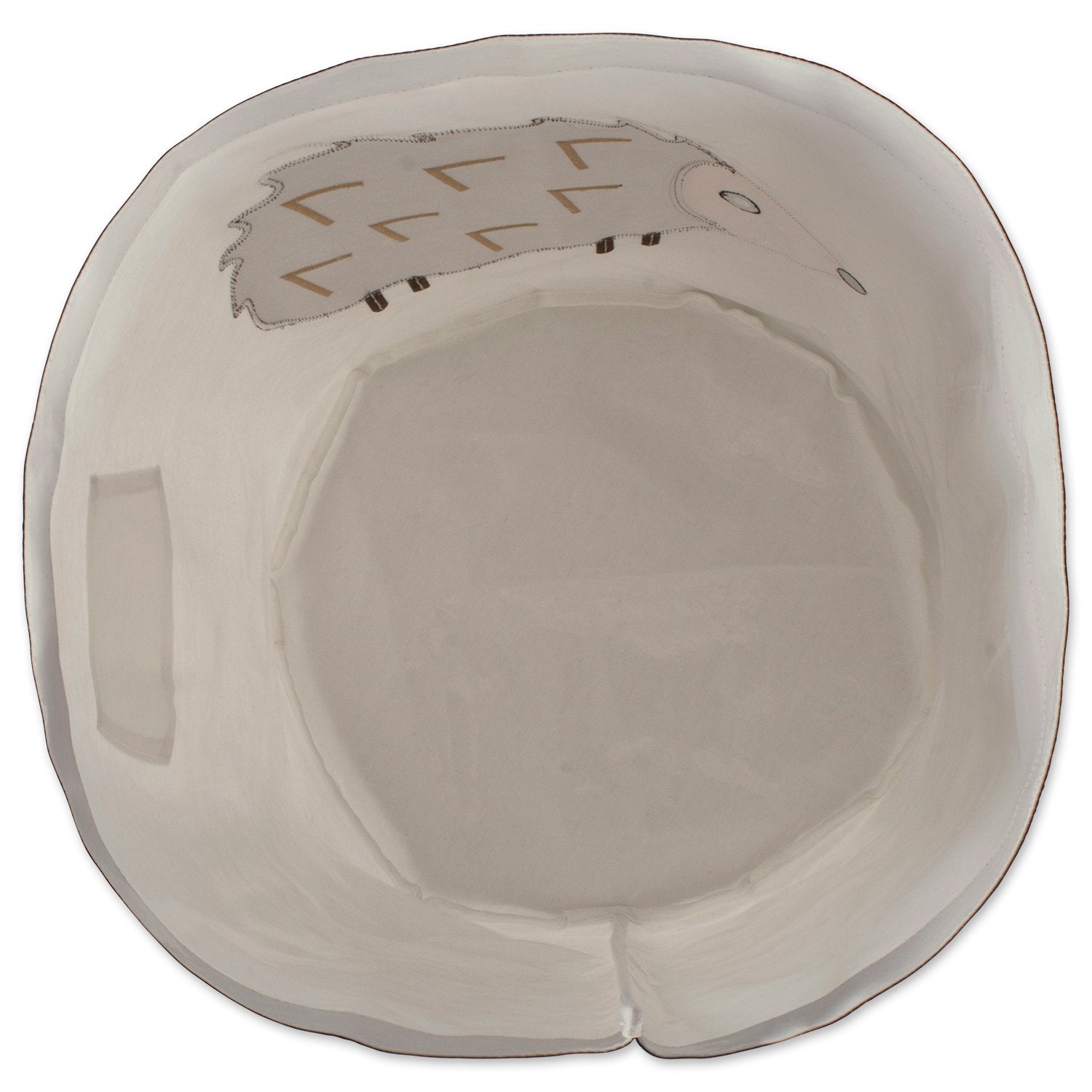 E-Living Store Collapsible Storage Bin Basket For Bedroom, Nursery, Playroom And More 17X18'' Diameter - Fox