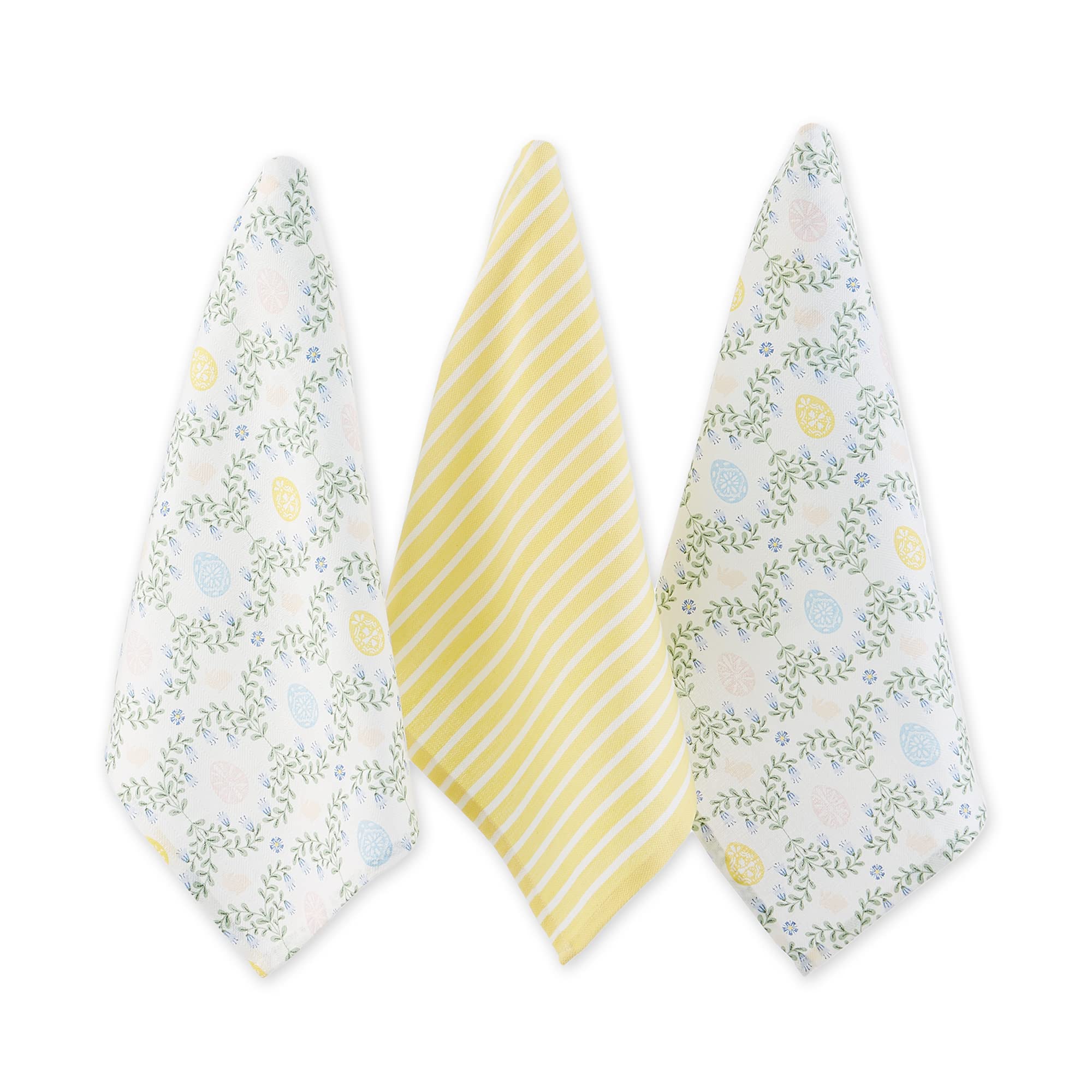 ASST SWEET EASTER DISHTOWEL SET/3