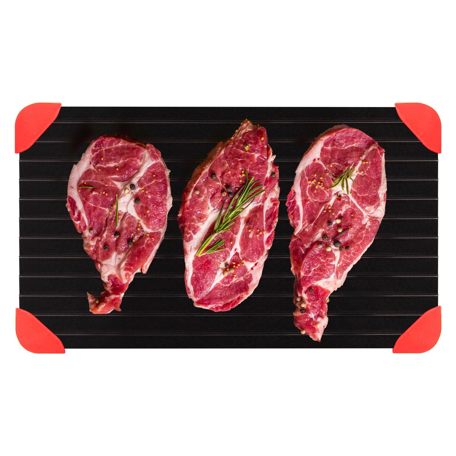 Lomuty Quick Thaw Defrosting Tray Natural Thawing Frozen Meat, Miracle Thaw Defrosting Tray Original, Fast Meat Defrosting Plate