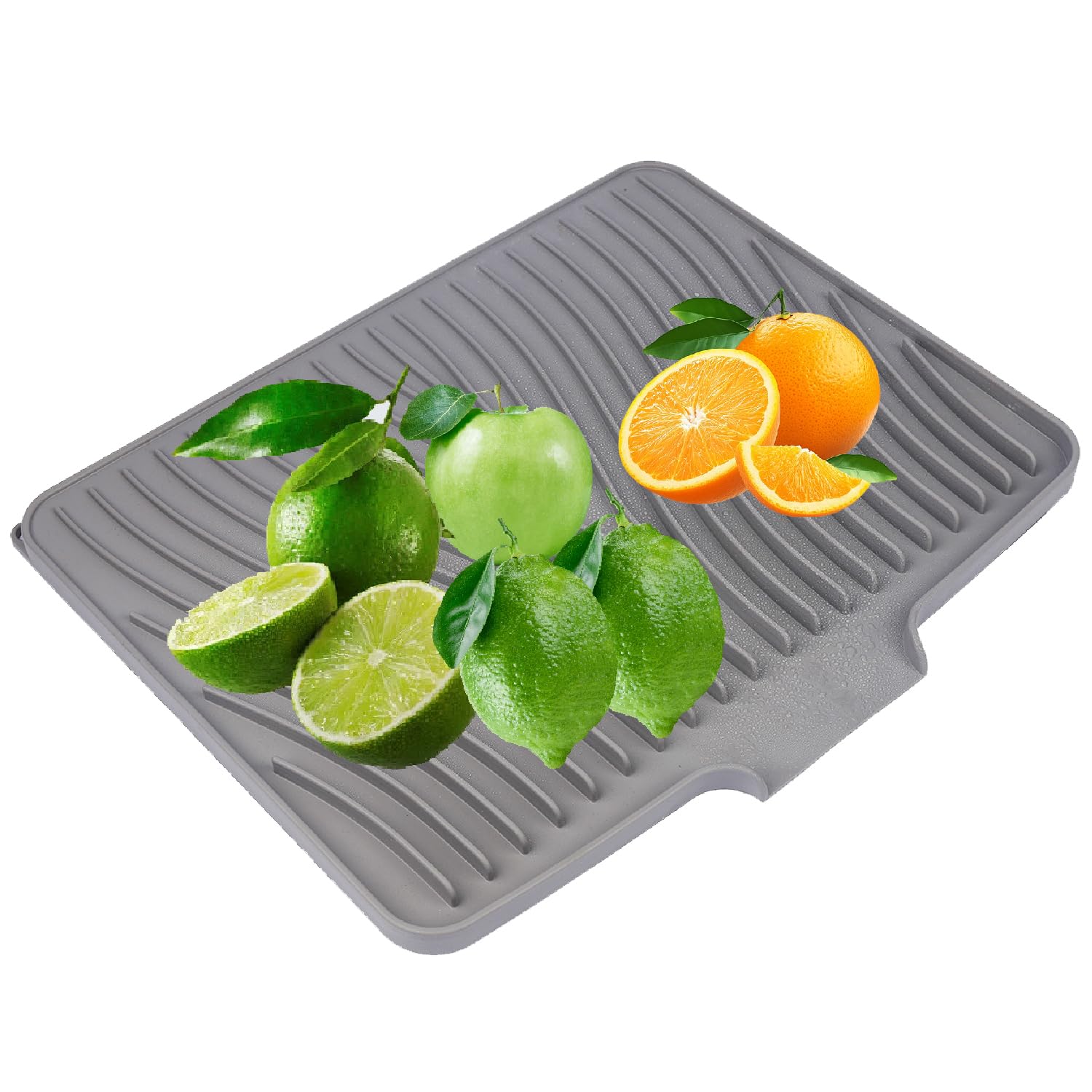 SCYFREID Silicone Dish Drying Mat 16x13 Multiple Usage,Easy clean,Eco-friendly,Heat-resistant Silicone Mat Dish Drying Mats For 