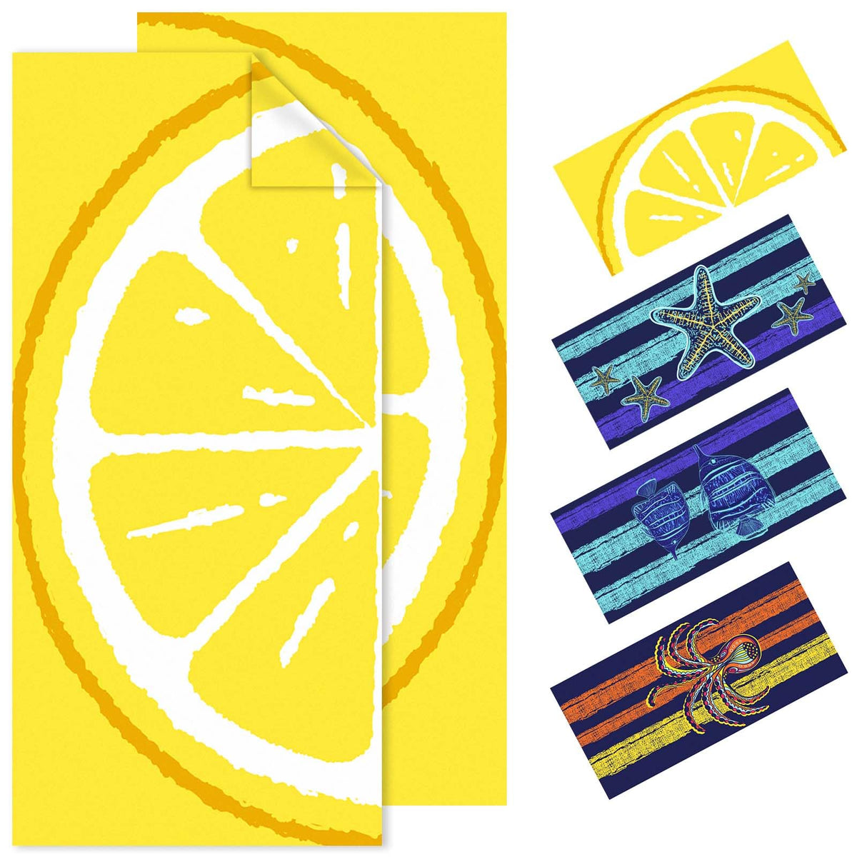 Vessia Oversized Beach Towel For Adults And Teenagers, Star Microfiber Sandproof, Lightweight Personalized Extra Large Quick Dry