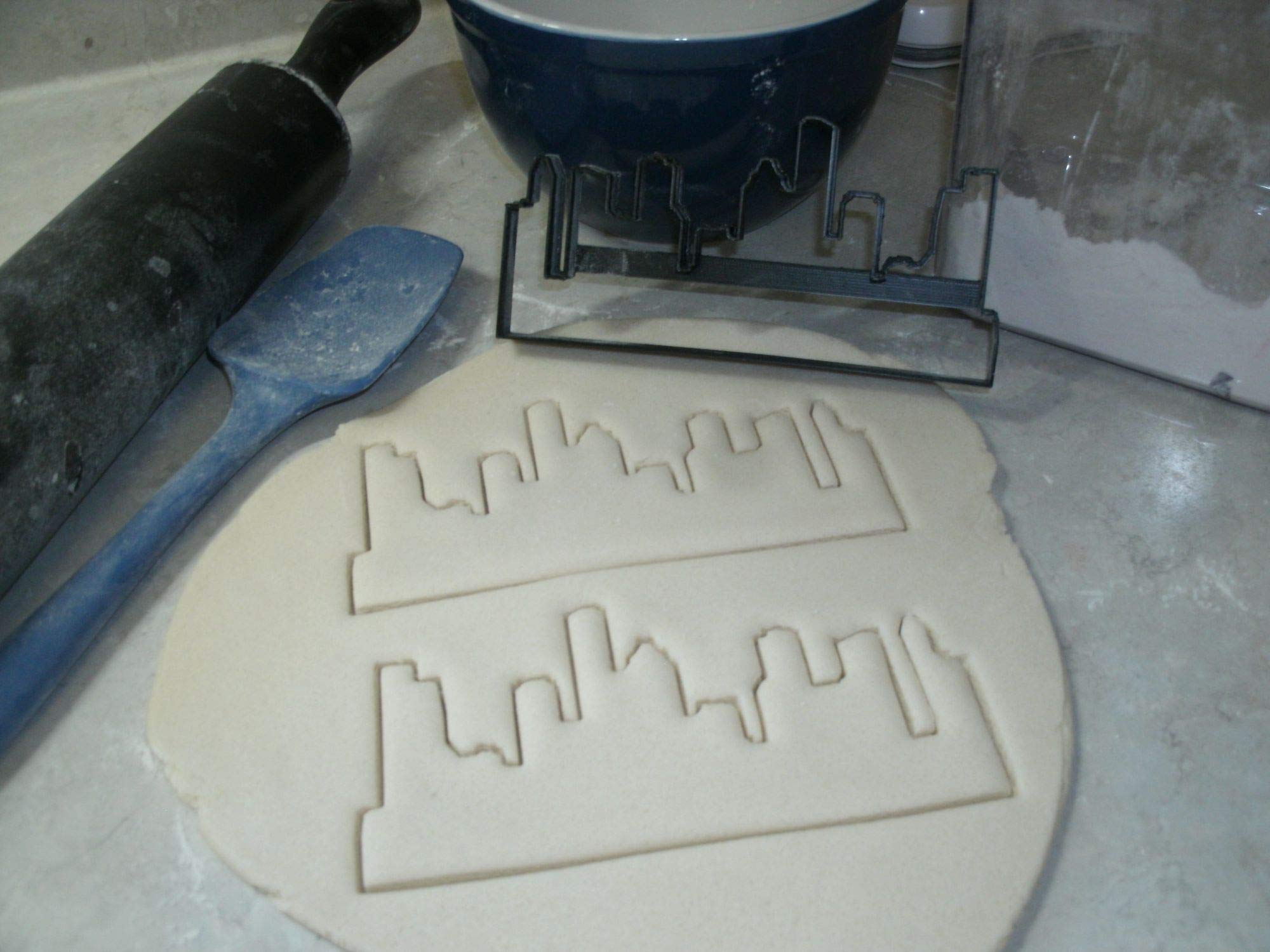 Houston Texas City Skyline Skyscraper Building Horizon Structure Cookie Cutter Made In Usa Pr2957