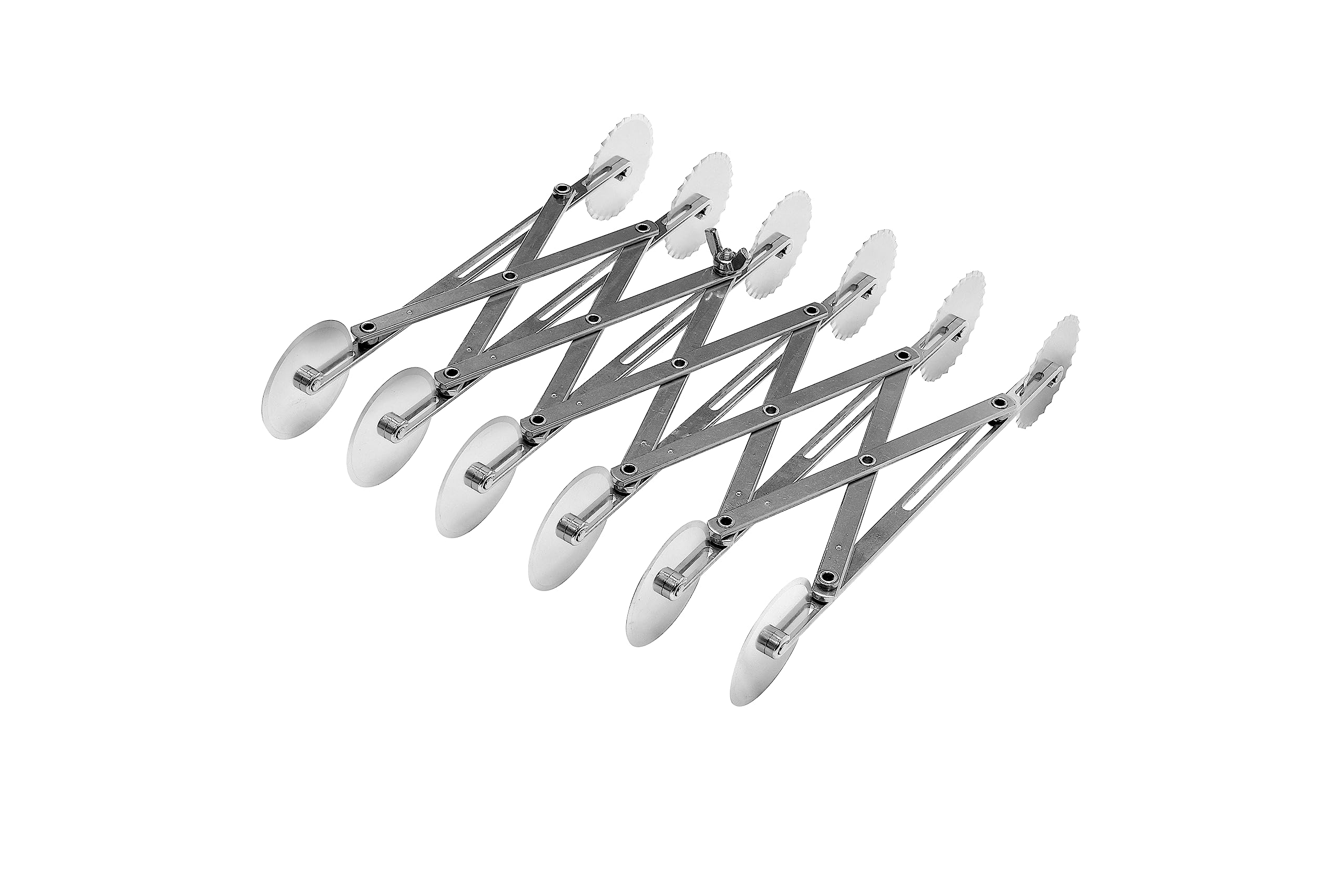 Ateco 12 Wheel Stainless Steel Cutter, 2 1/8 Inch Wheels