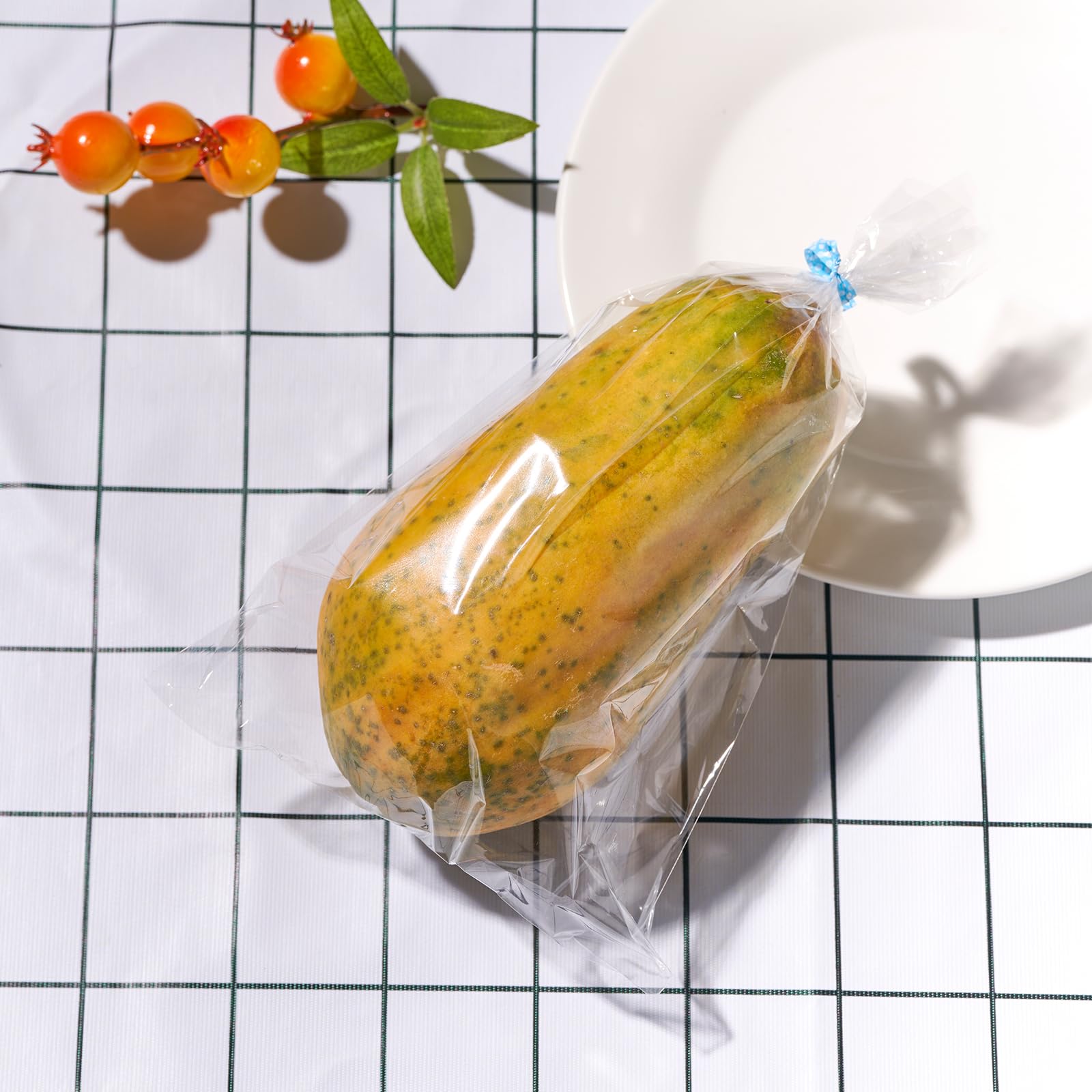 200 Pcs Transparent Clear Cellophane Bags 6X9 Inches, Clear Treat Bags With Ties For Cookie Bags Resealable Cellophane Bag For P