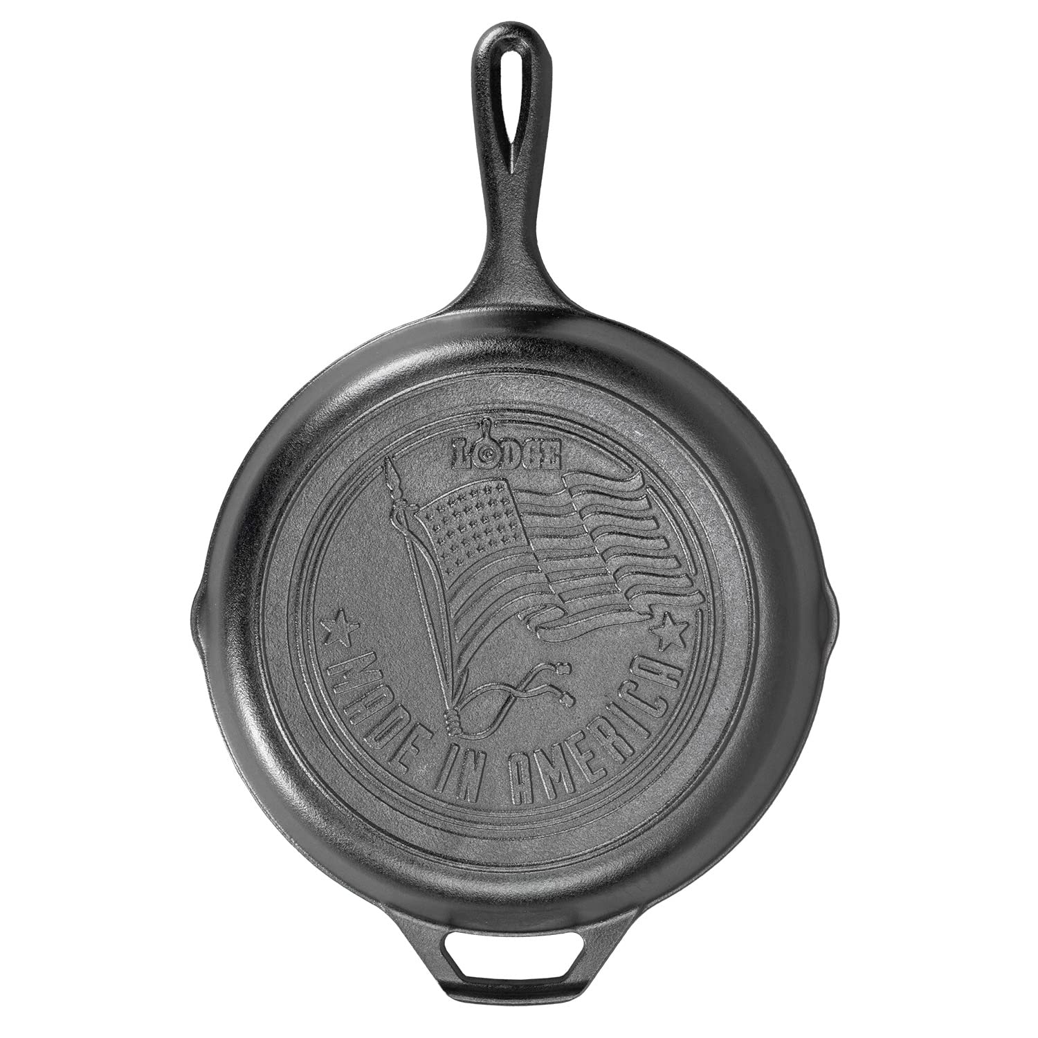 Lodge Cast Iron 10.25'' Skillet With American Flag Design