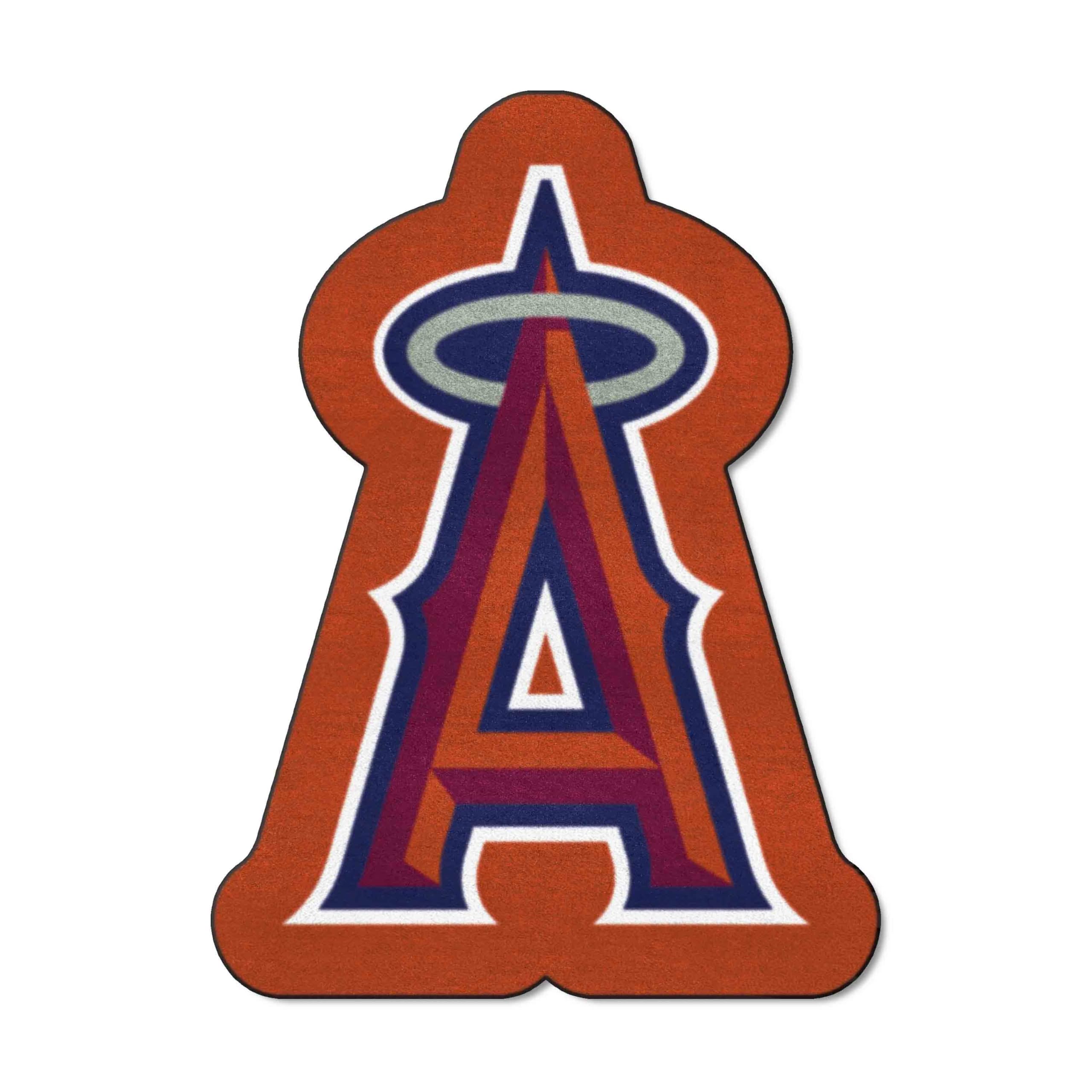 FANMATS MLB Los Angeles Angels Mascot Mat, Team Color, One Size