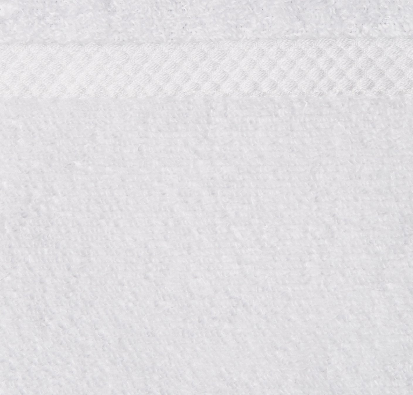 Amazon Basics Cotton Washcloths, Quick-Dry, 12'' X 12'', 12-Pack, White